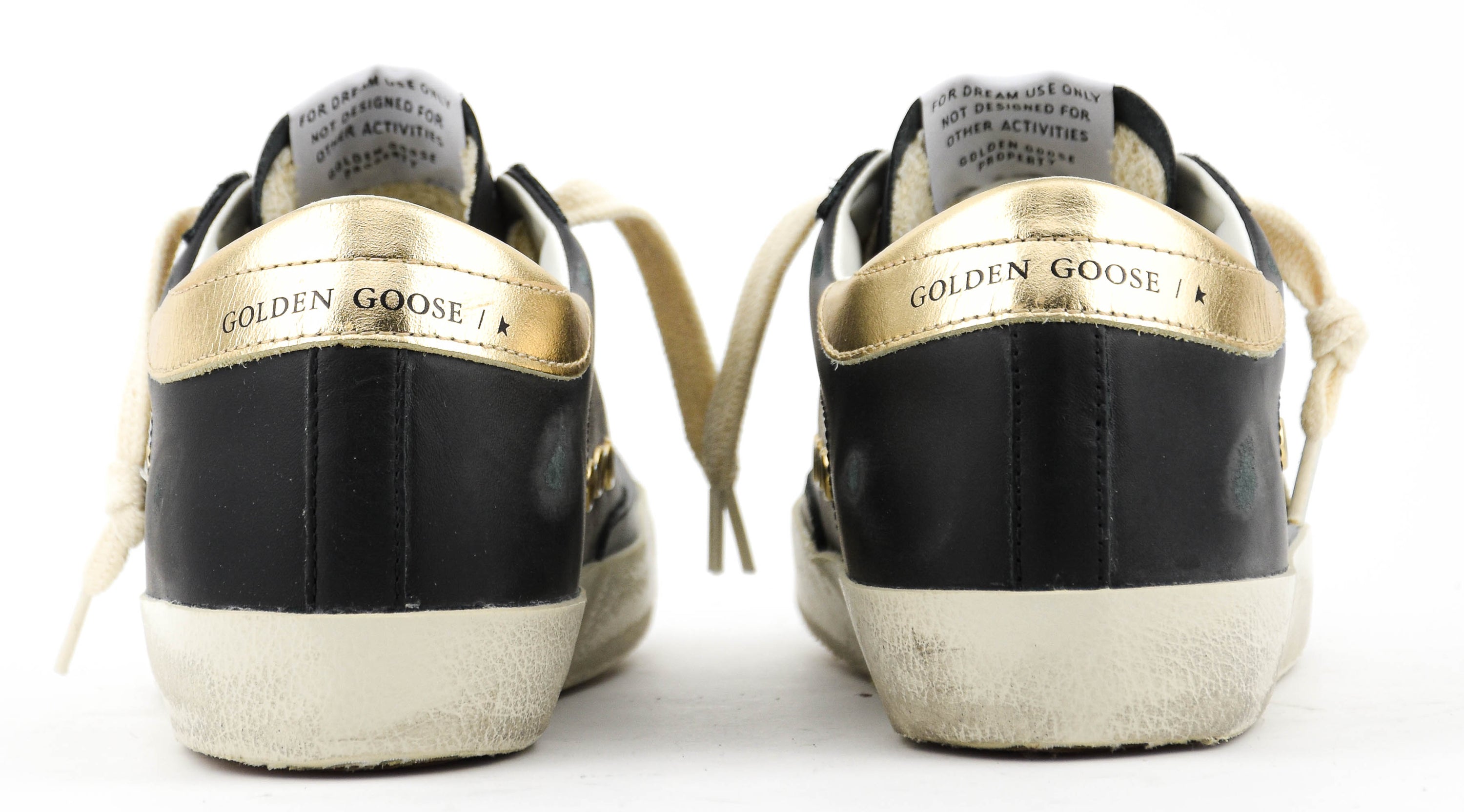 GOLDEN GOOSE SUPERSTAR CLASSIC BLACK GOLD