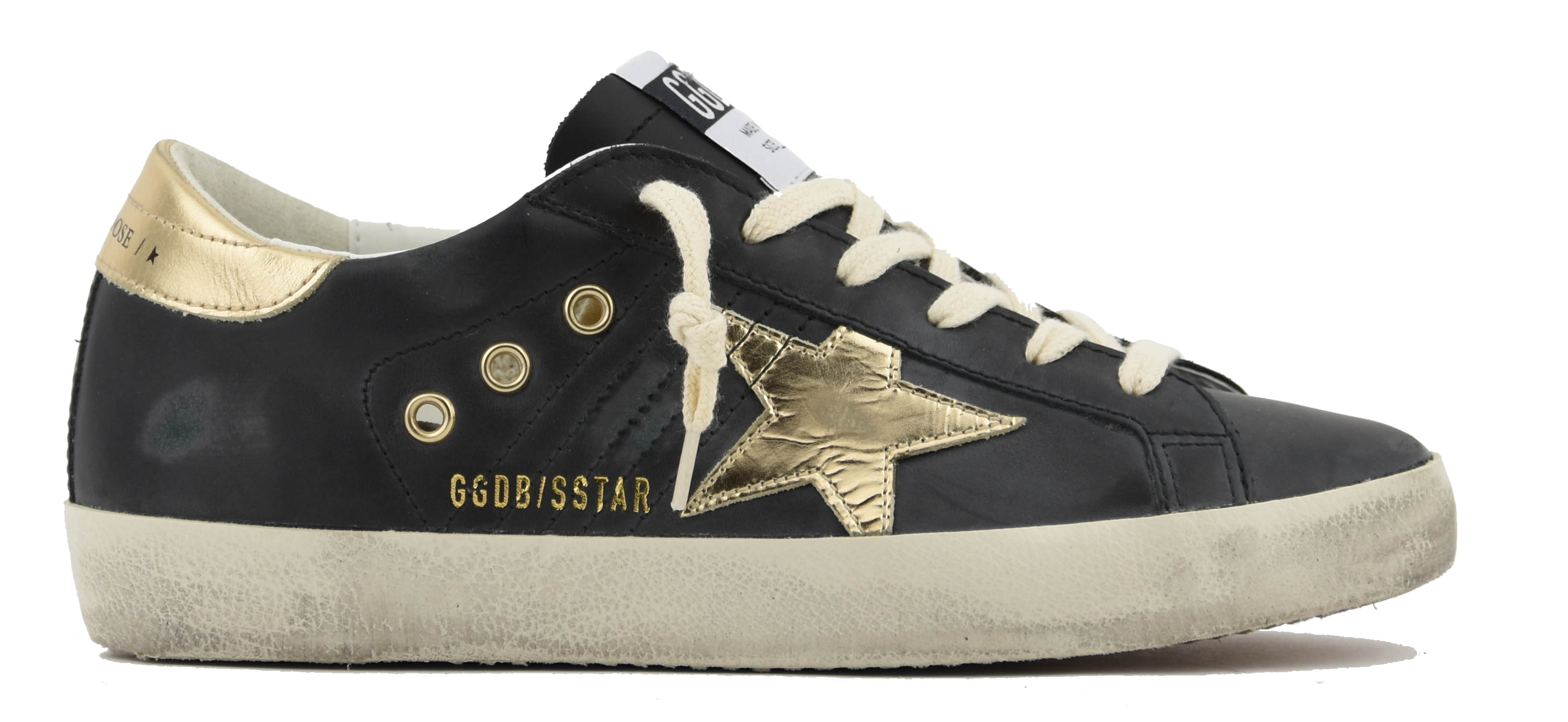 GOLDEN GOOSE SUPERSTAR CLASSIC BLACK GOLD