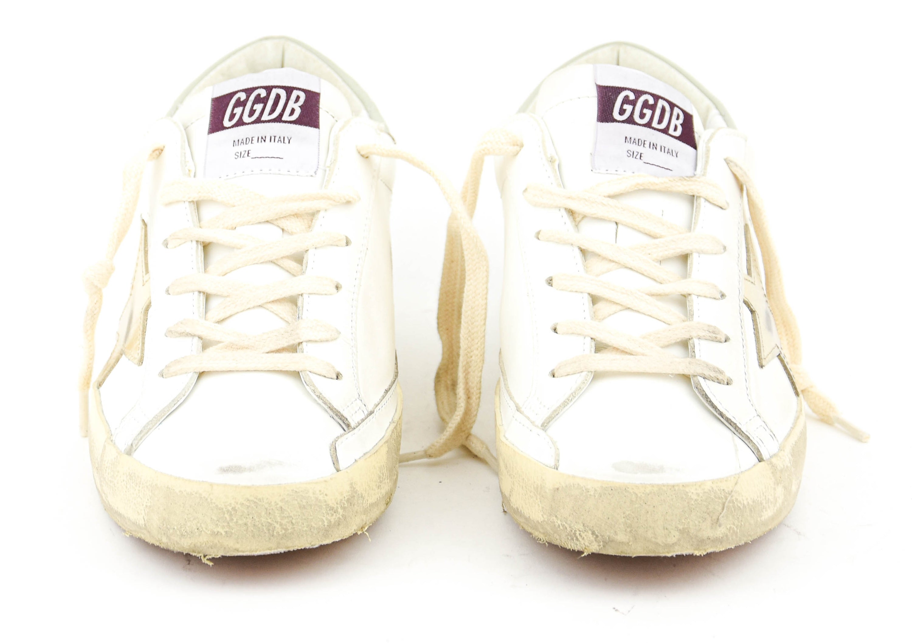 GOLDEN GOOSE SUPERSTAR CLASSIC WHITE PLATINUM