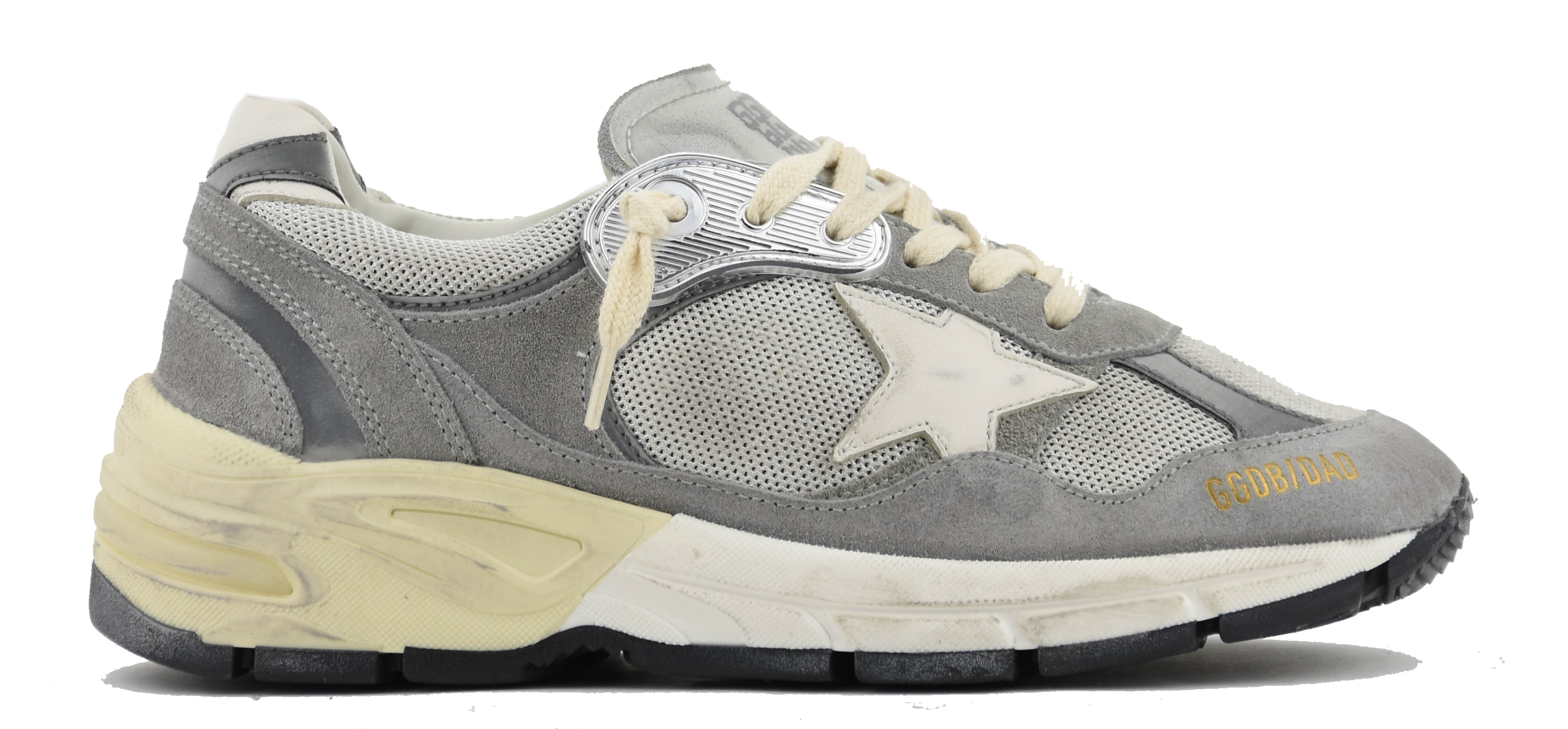 GOLDEN GOOSE RUNNING DAD GREY SILVER – Paul warmer GOLDEN GOOSE RUNNING DAD GREY SILVER – Paul warmer