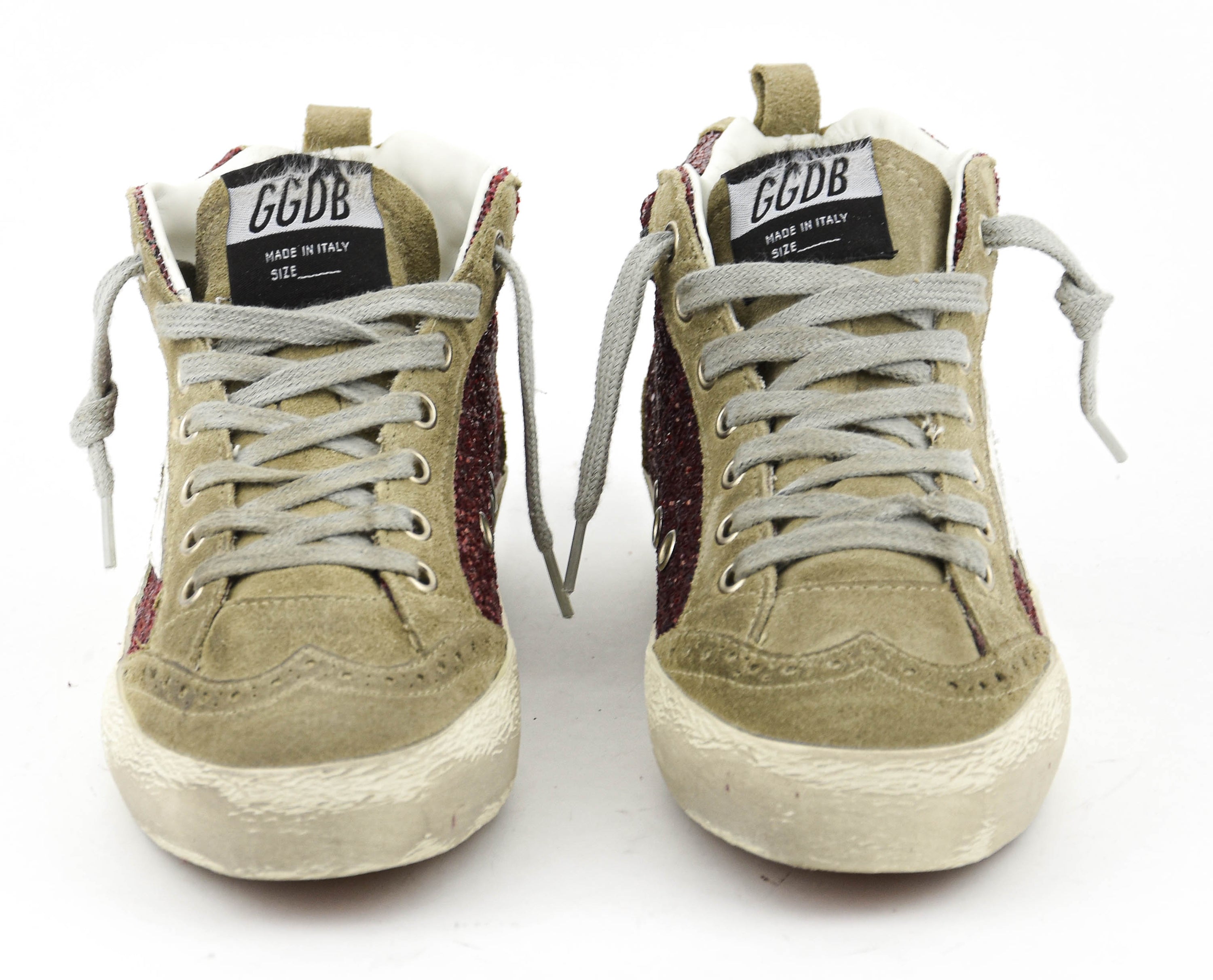 GOLDEN GOOSE MID STAR BORDEAUX