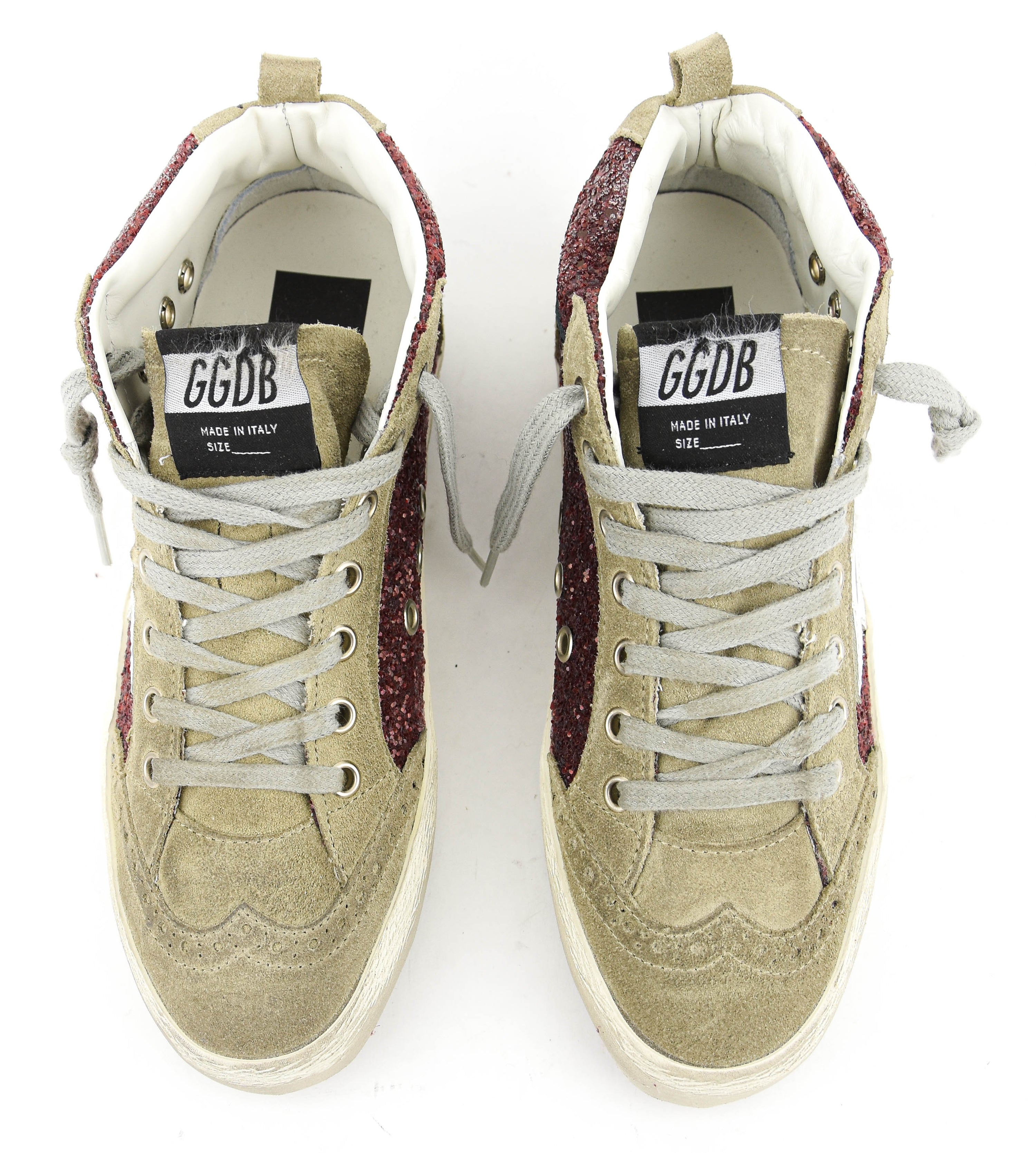 GOLDEN GOOSE MID STAR BORDEAUX