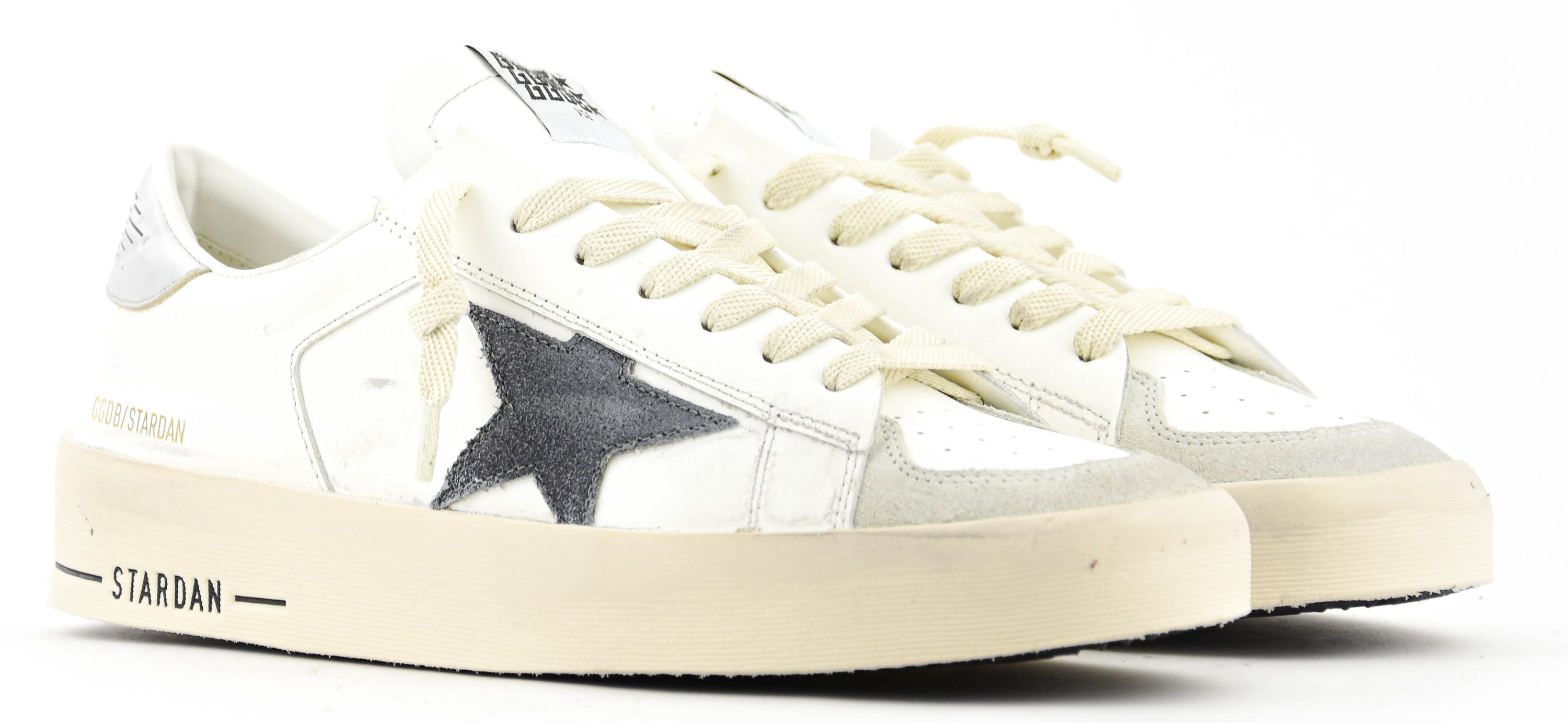 GOLDEN GOOSE STARDAN WHITE GREY