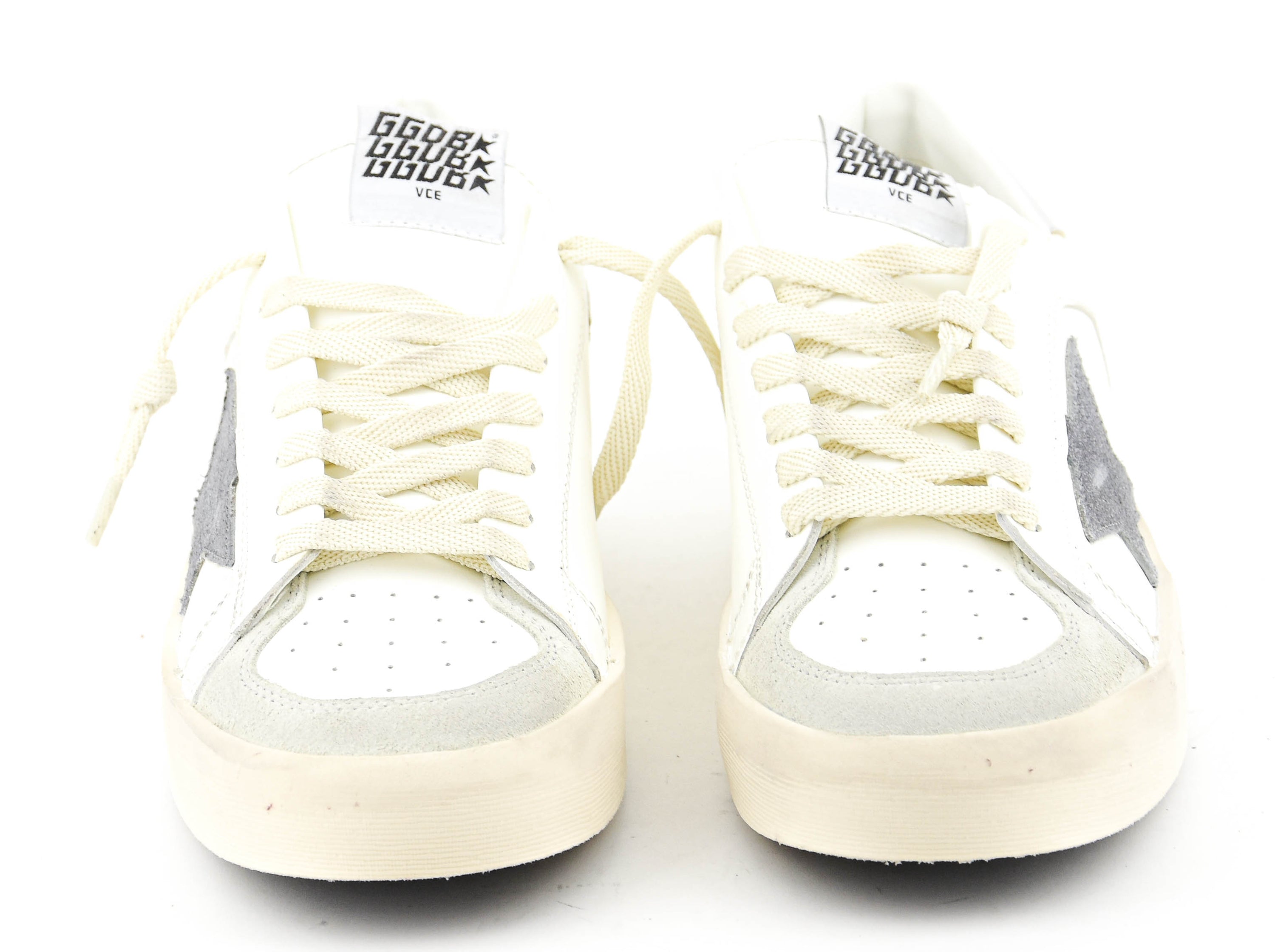 GOLDEN GOOSE STARDAN WHITE GREY