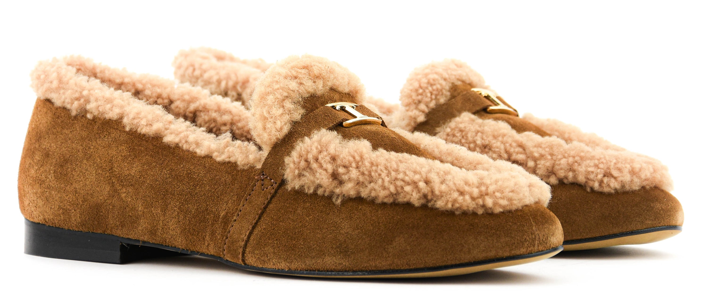 TORAL LILY LOAFER TEDDY COGNAQ