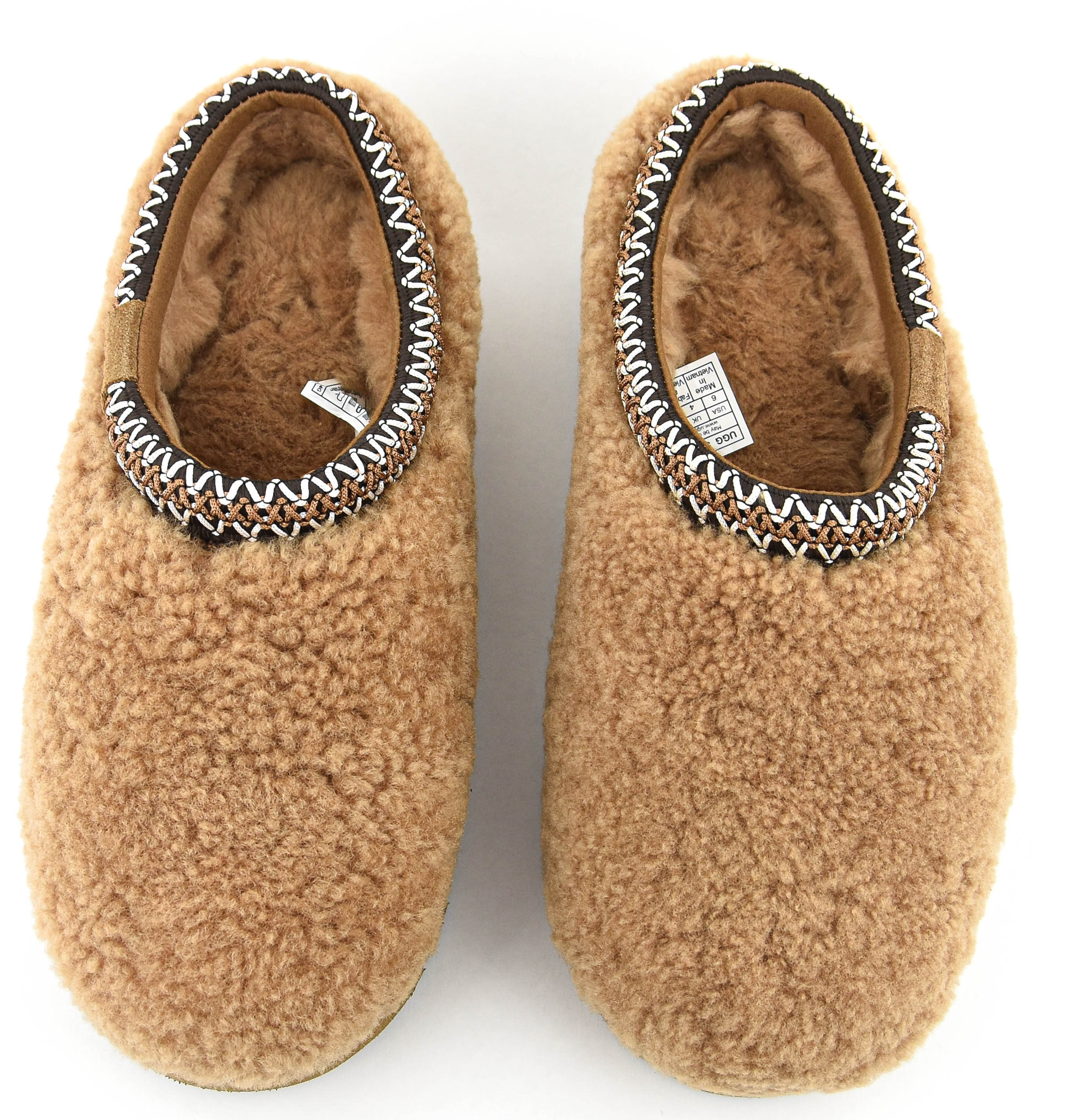 UGG TASMAN MAXI CURLY CHESTNUT