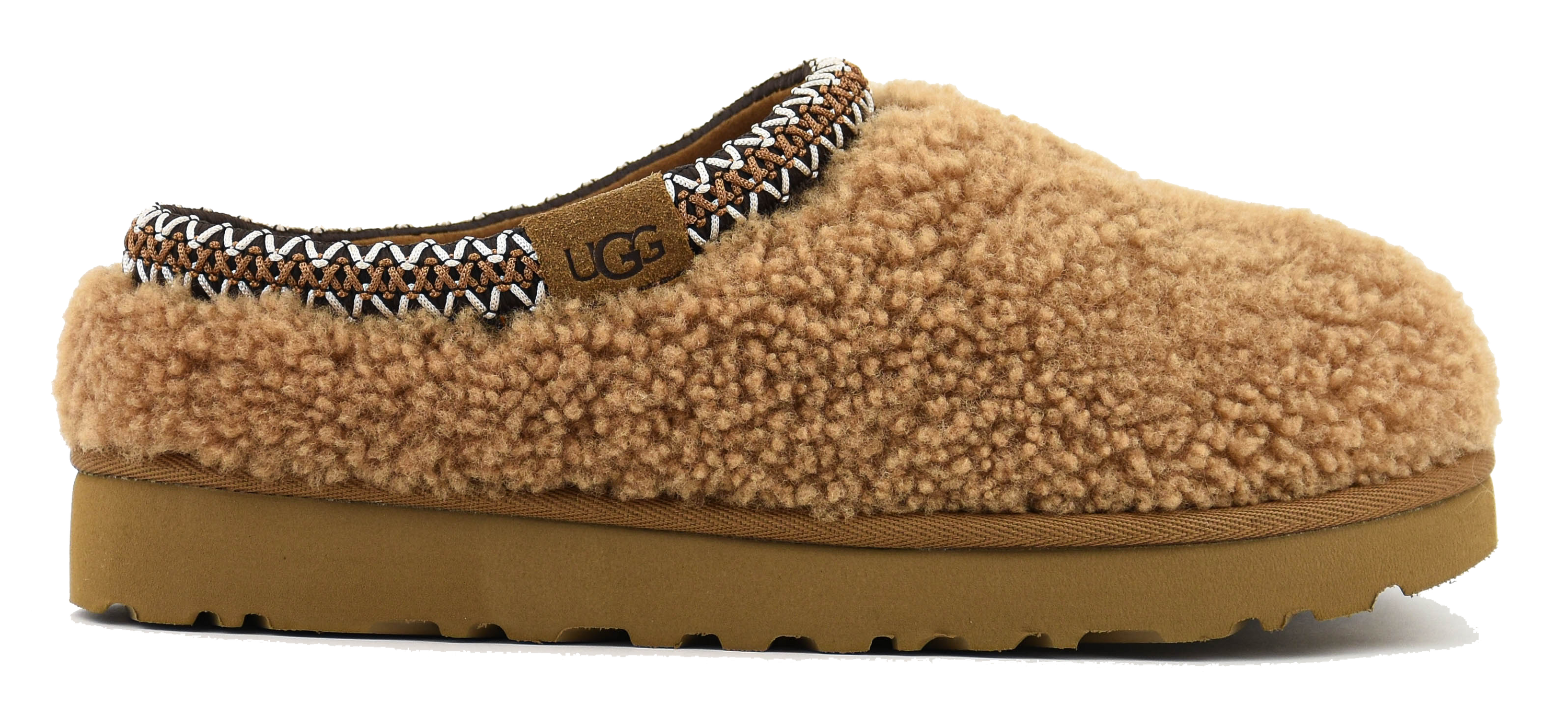 UGG TASMAN MAXI CURLY CHESTNUT