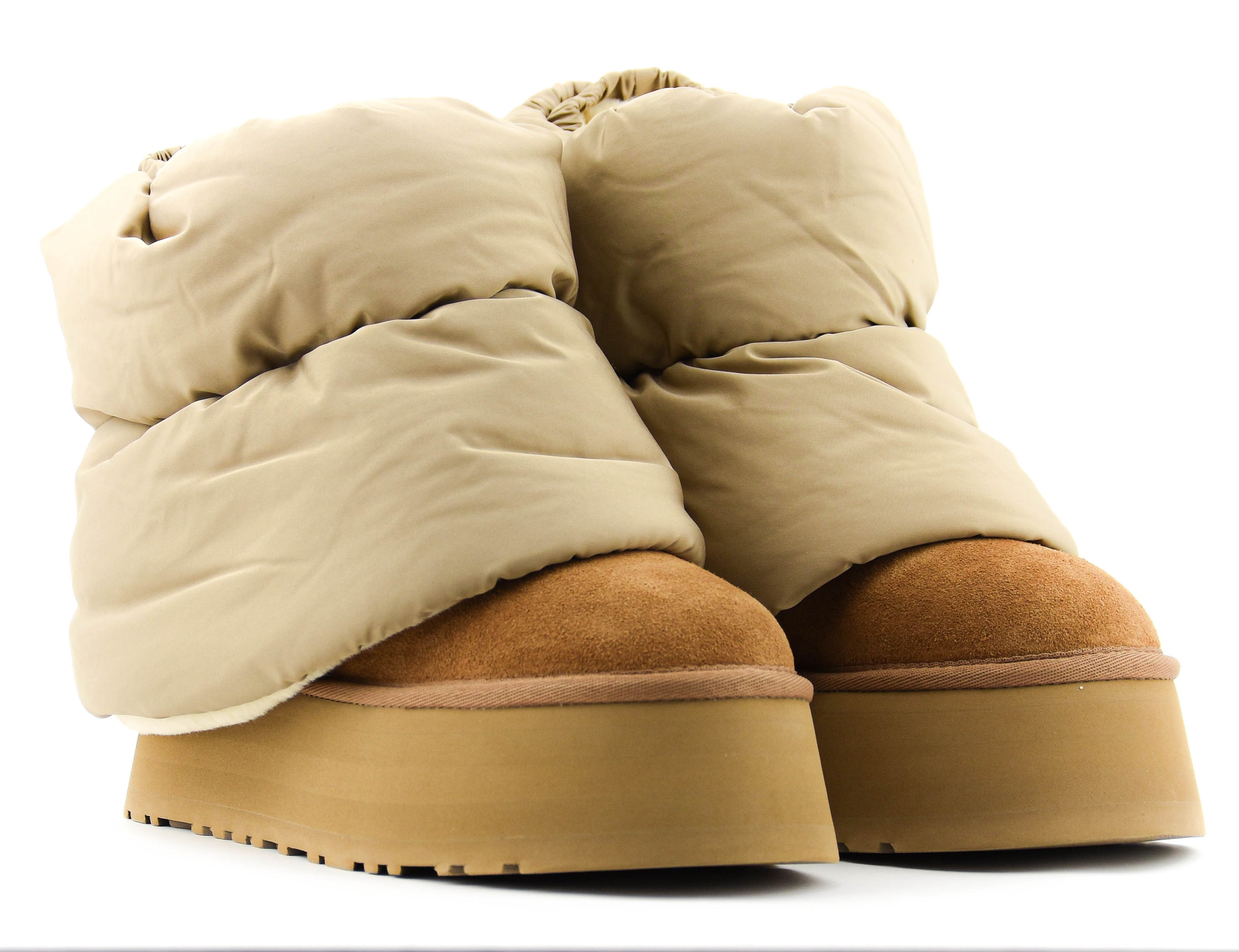 UGG CLASSIC MINI DIPPER PUFFER CHESTNUT