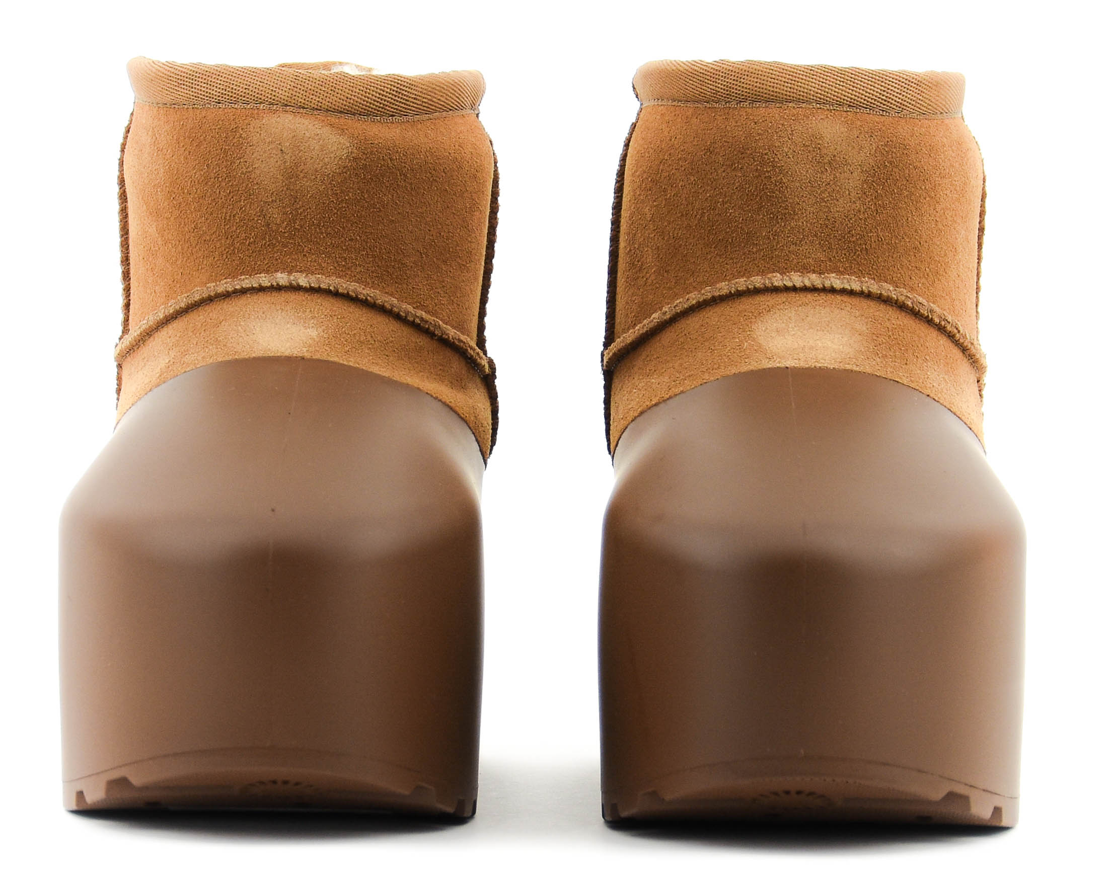 UGG CLASSIC MINI PUMED MOLDED CHESTNUT