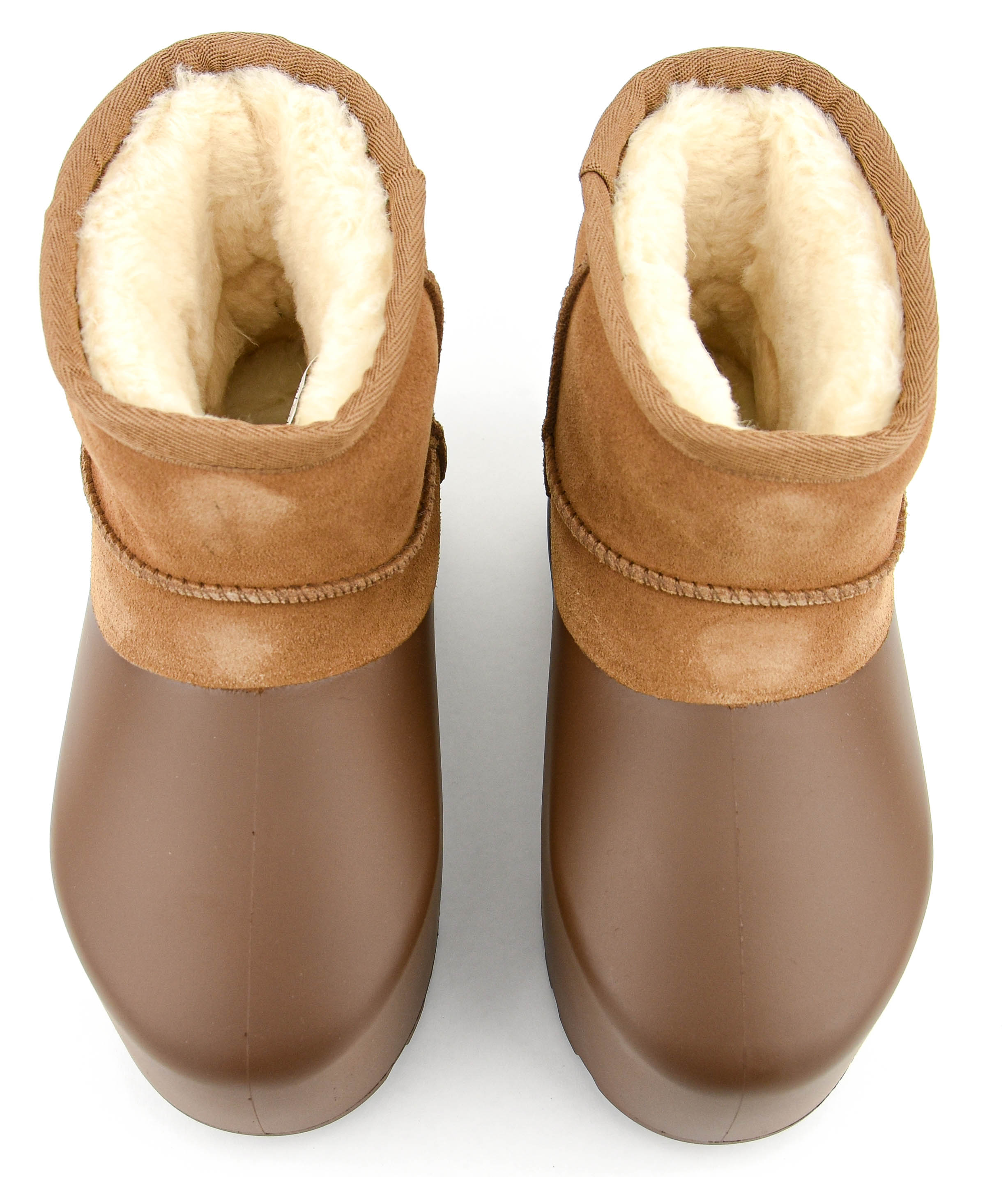 UGG CLASSIC MINI PUMED MOLDED CHESTNUT