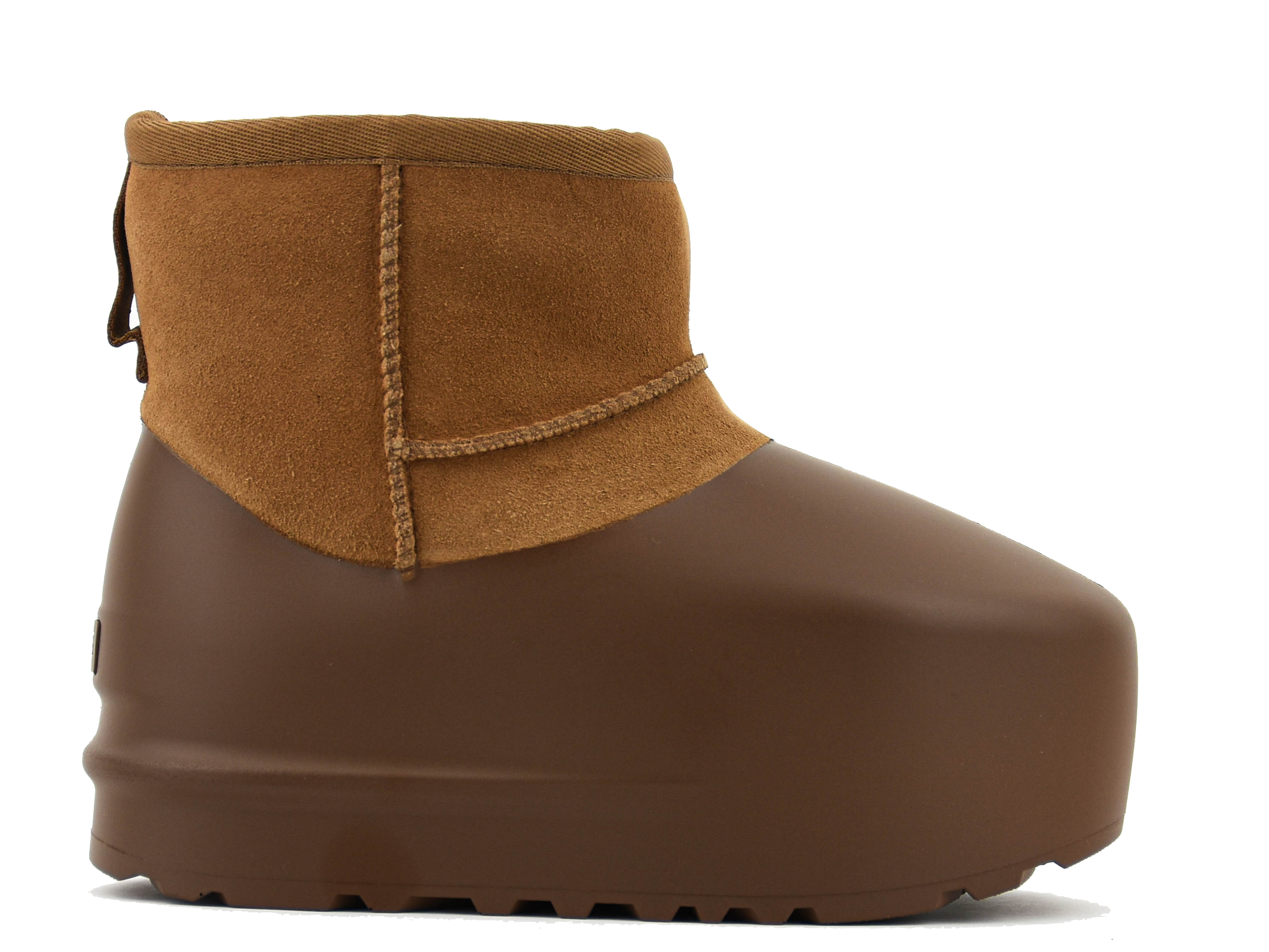 UGG CLASSIC MINI PUMED MOLDED CHESTNUT