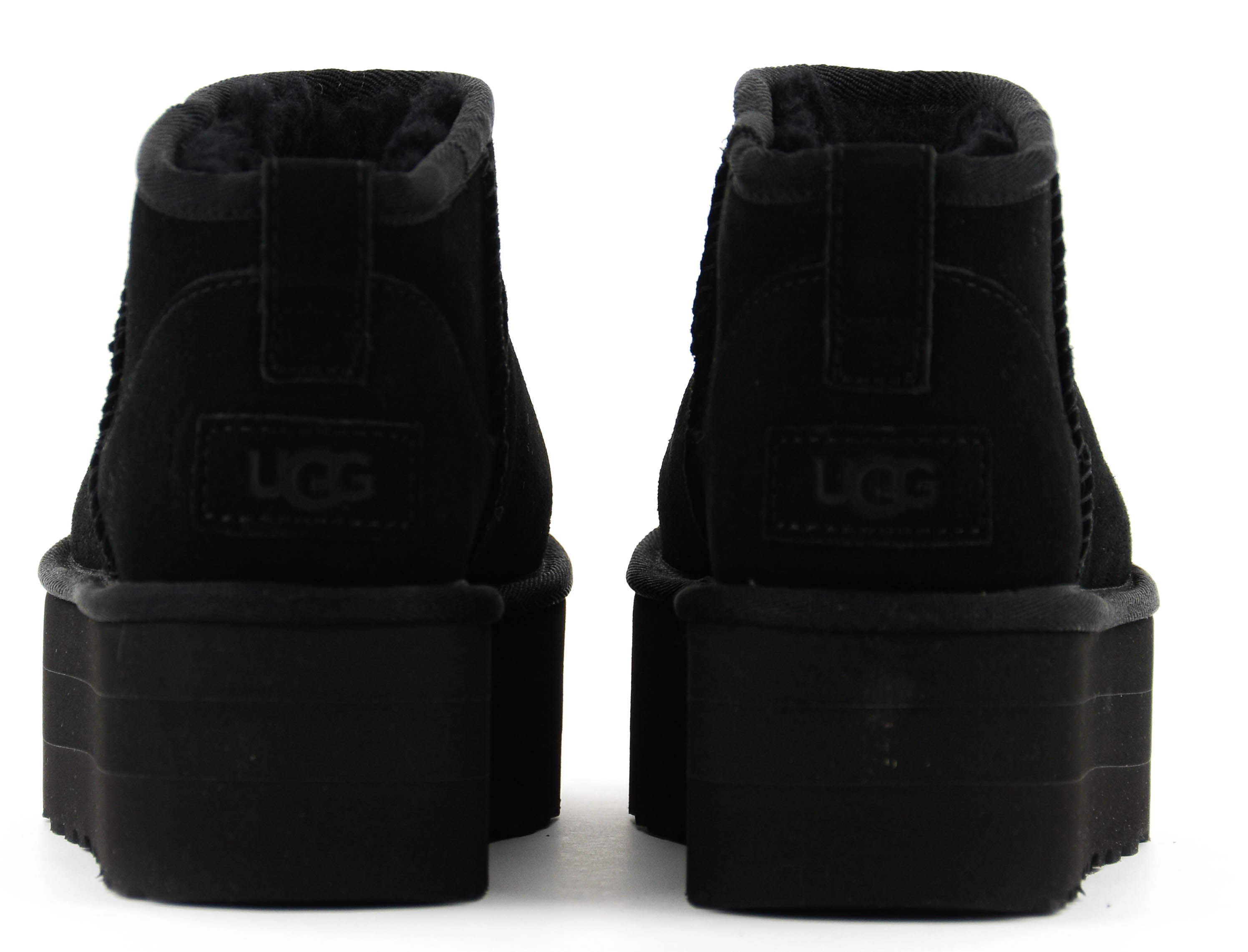 UGG CLASSIC ULTRA MINI PLATFORM BLACK