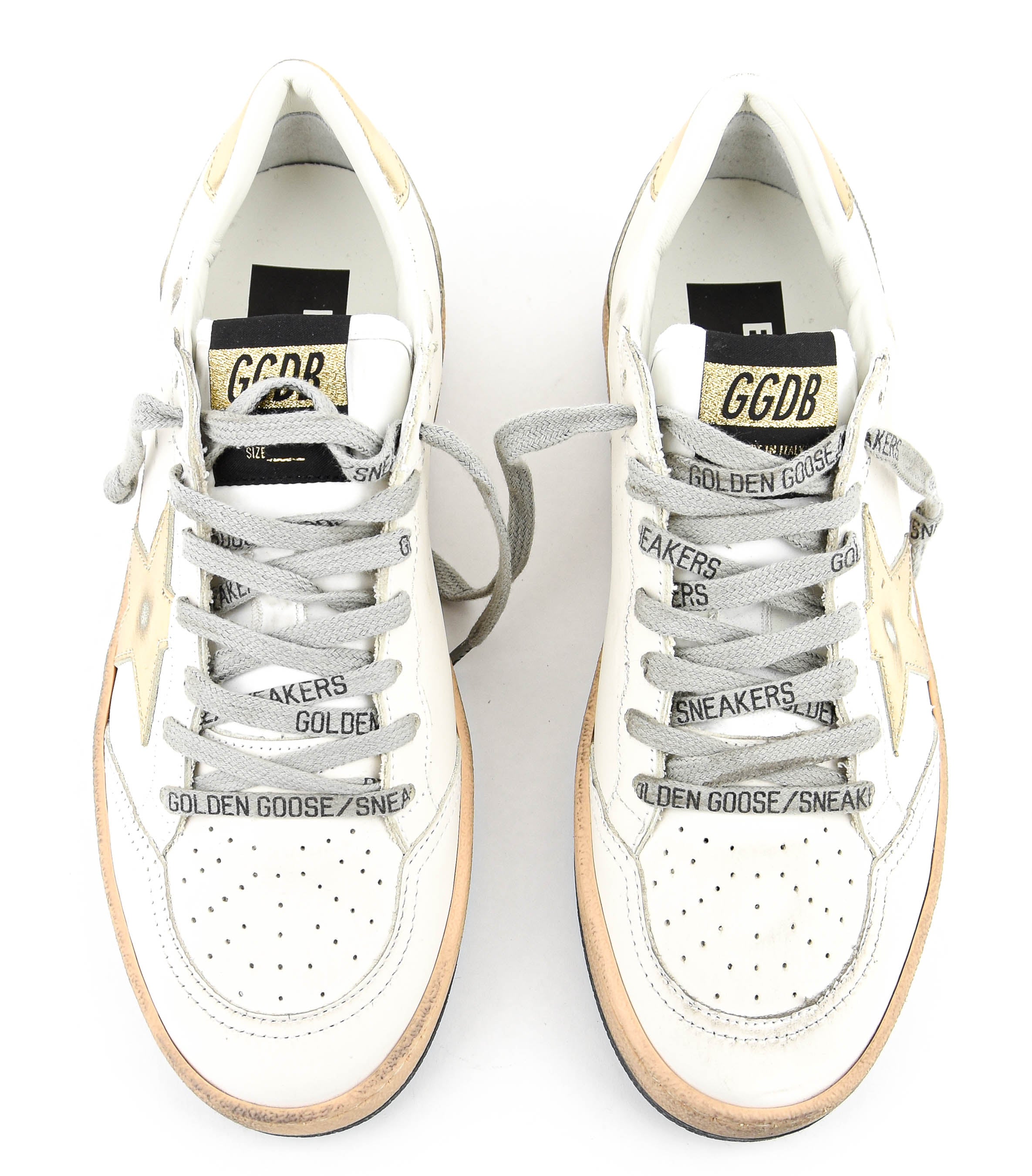 GOLDEN GOOSE BALL STAR MILK GOLD