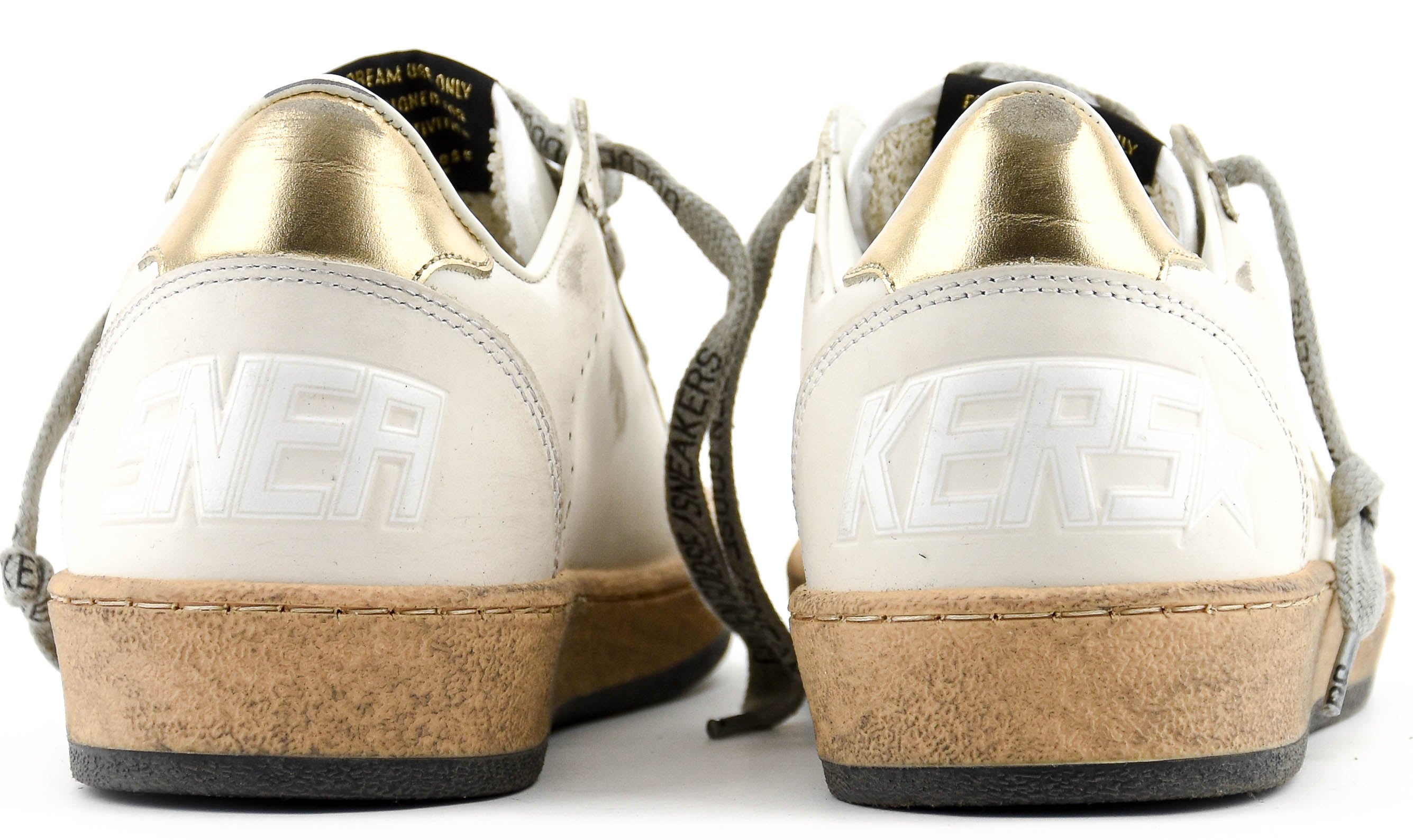 GOLDEN GOOSE BALL STAR MILK GOLD