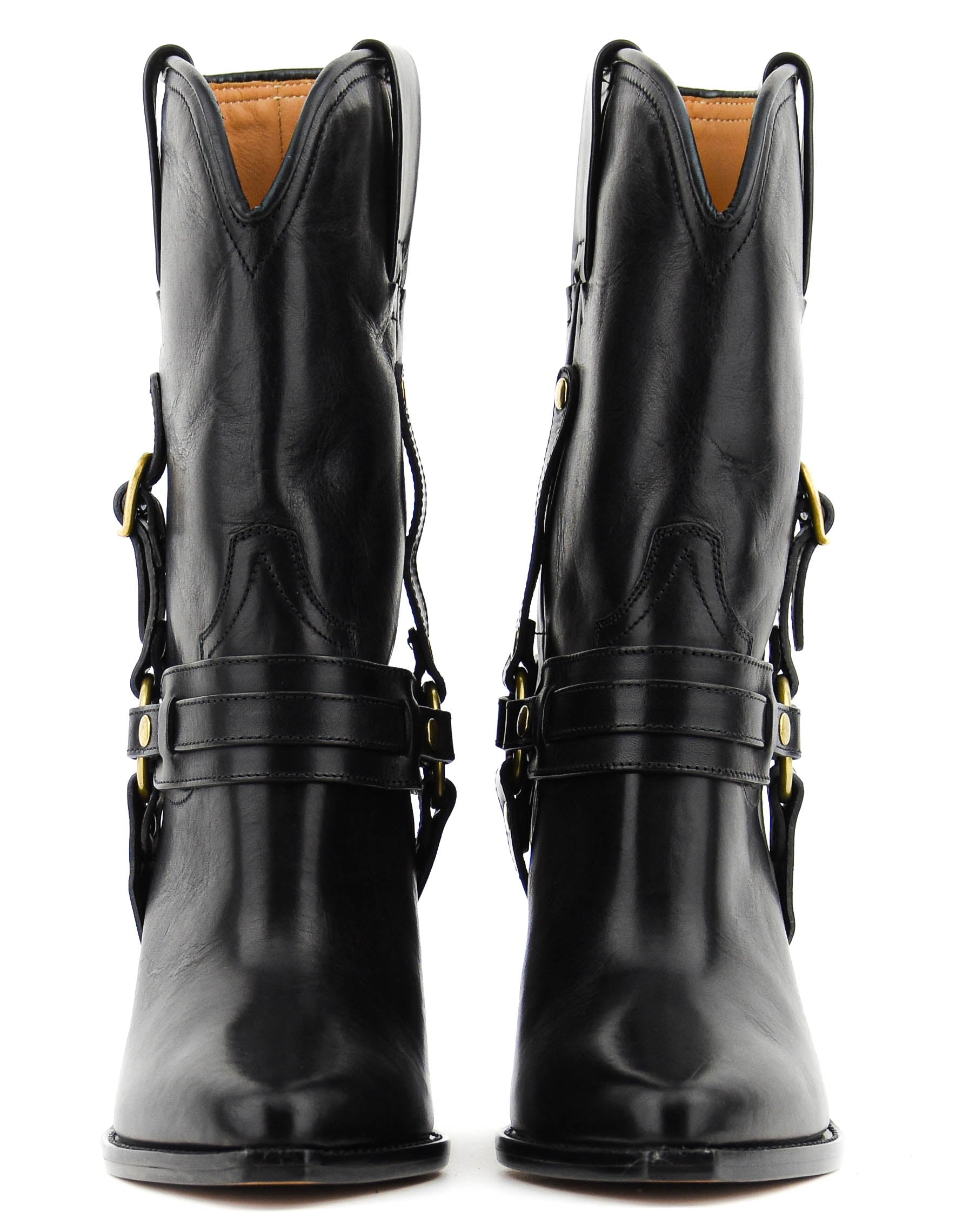 ISABEL MARANT LYKA BOOTS BLACK