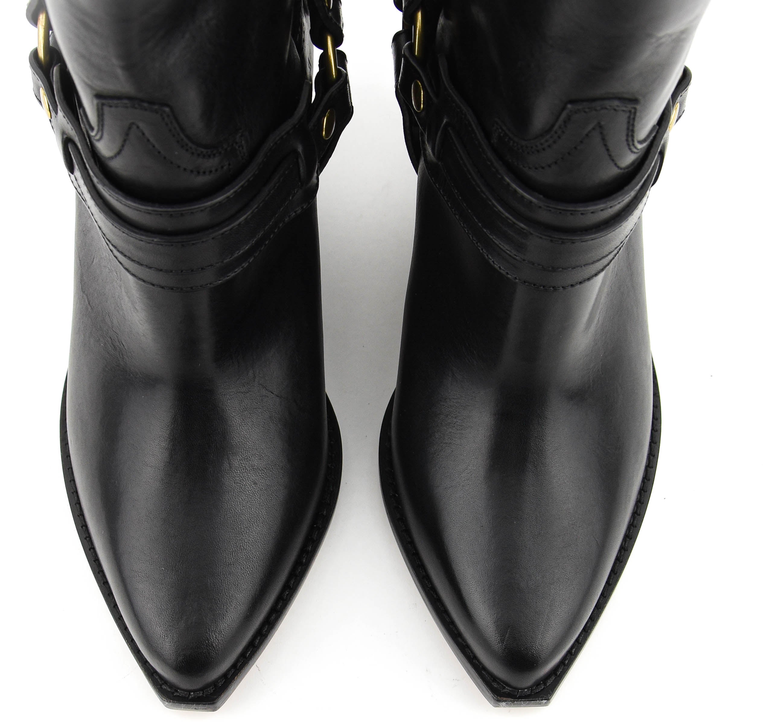 ISABEL MARANT LYKA BOOTS BLACK