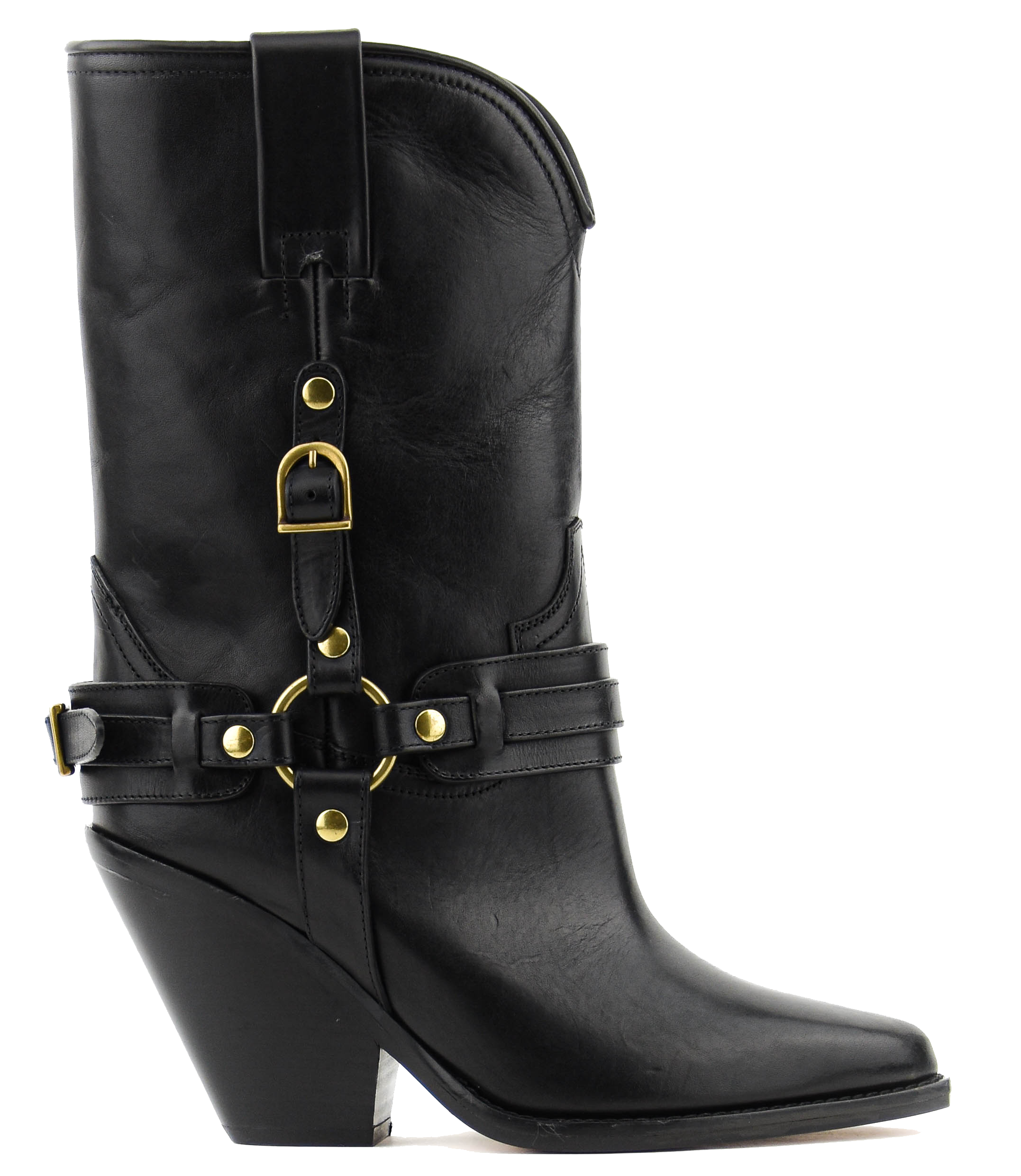 ISABEL MARANT LYKA BOOTS BLACK