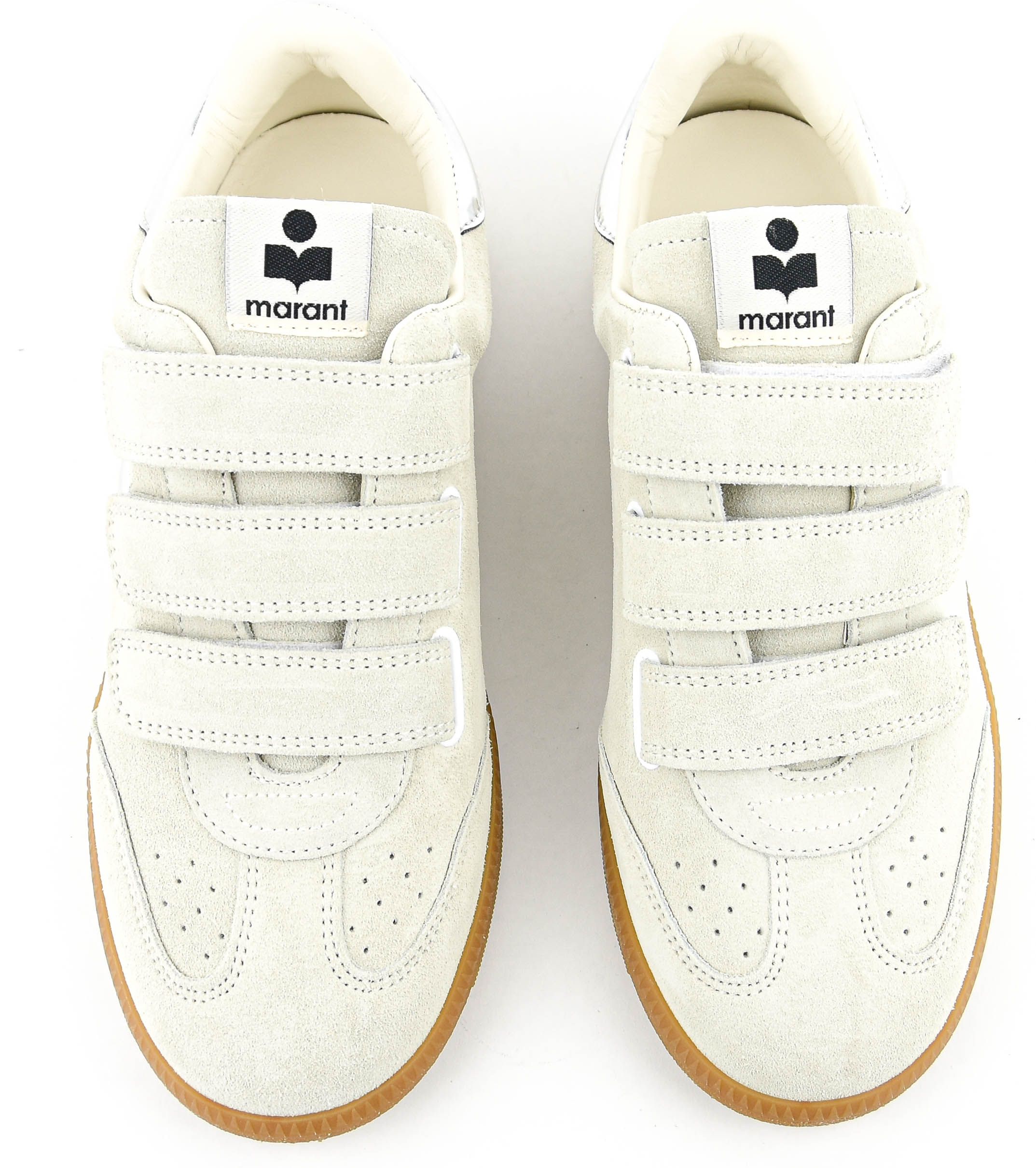 ISABEL MARANT BETH SNEAKER CHALK