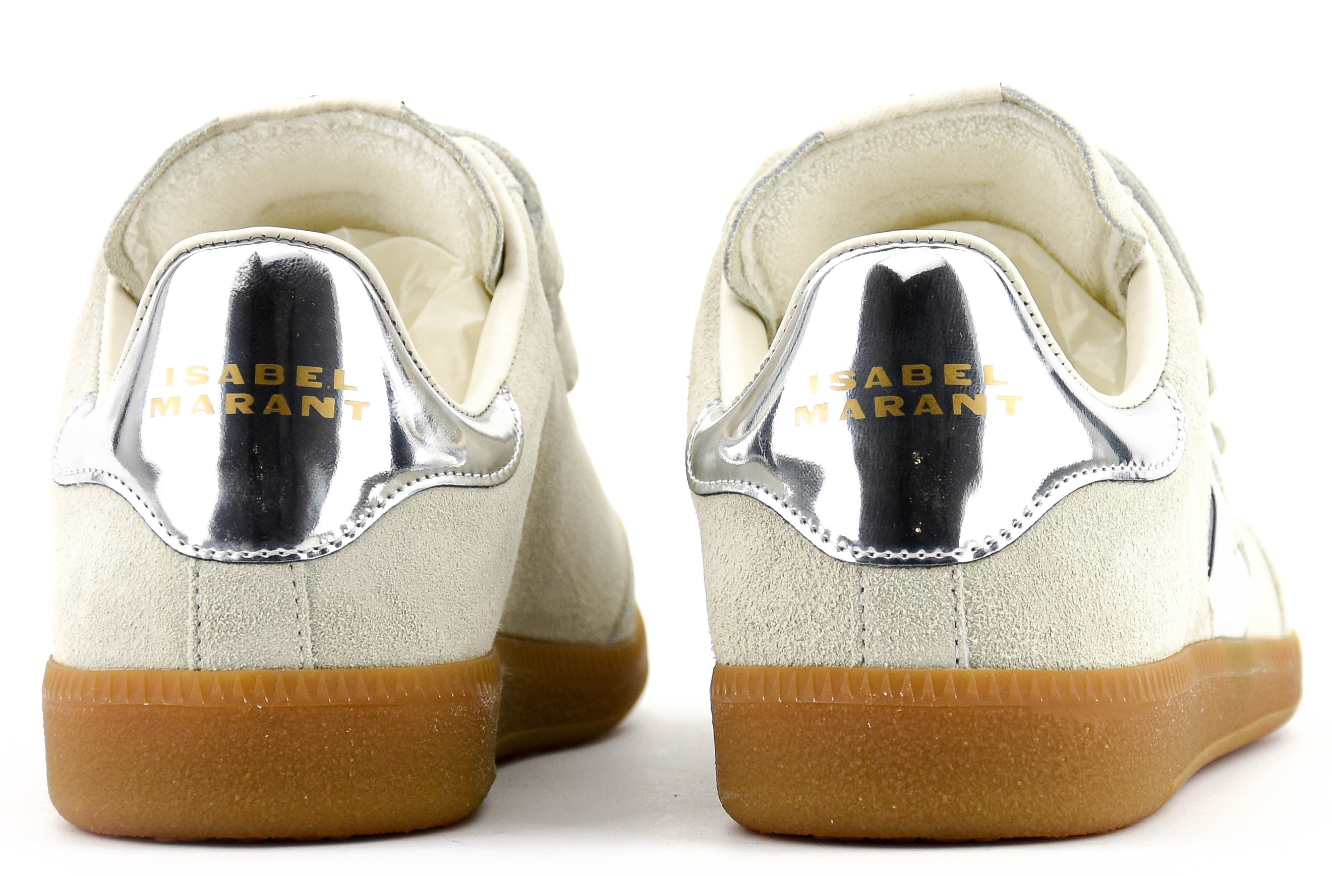 ISABEL MARANT BETH SNEAKER CHALK