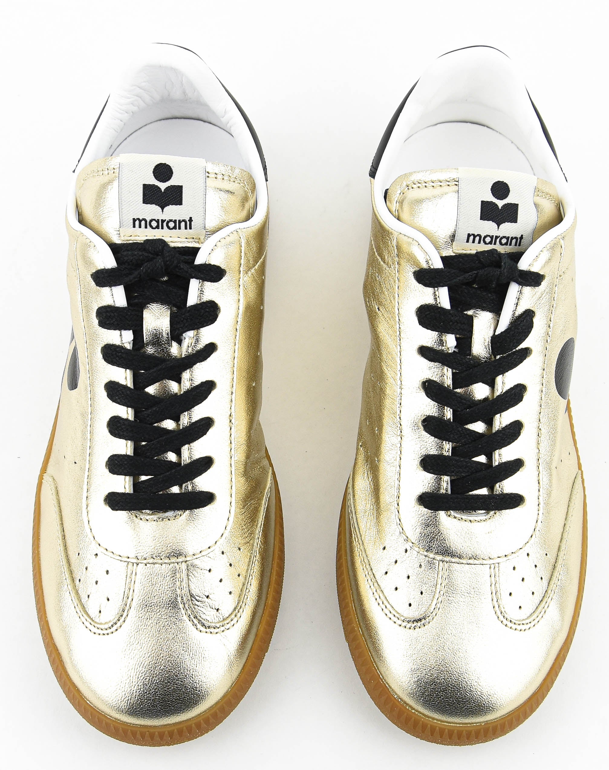 ISABEL MARANT KAYCEE SNEAKER GOLD BLACK