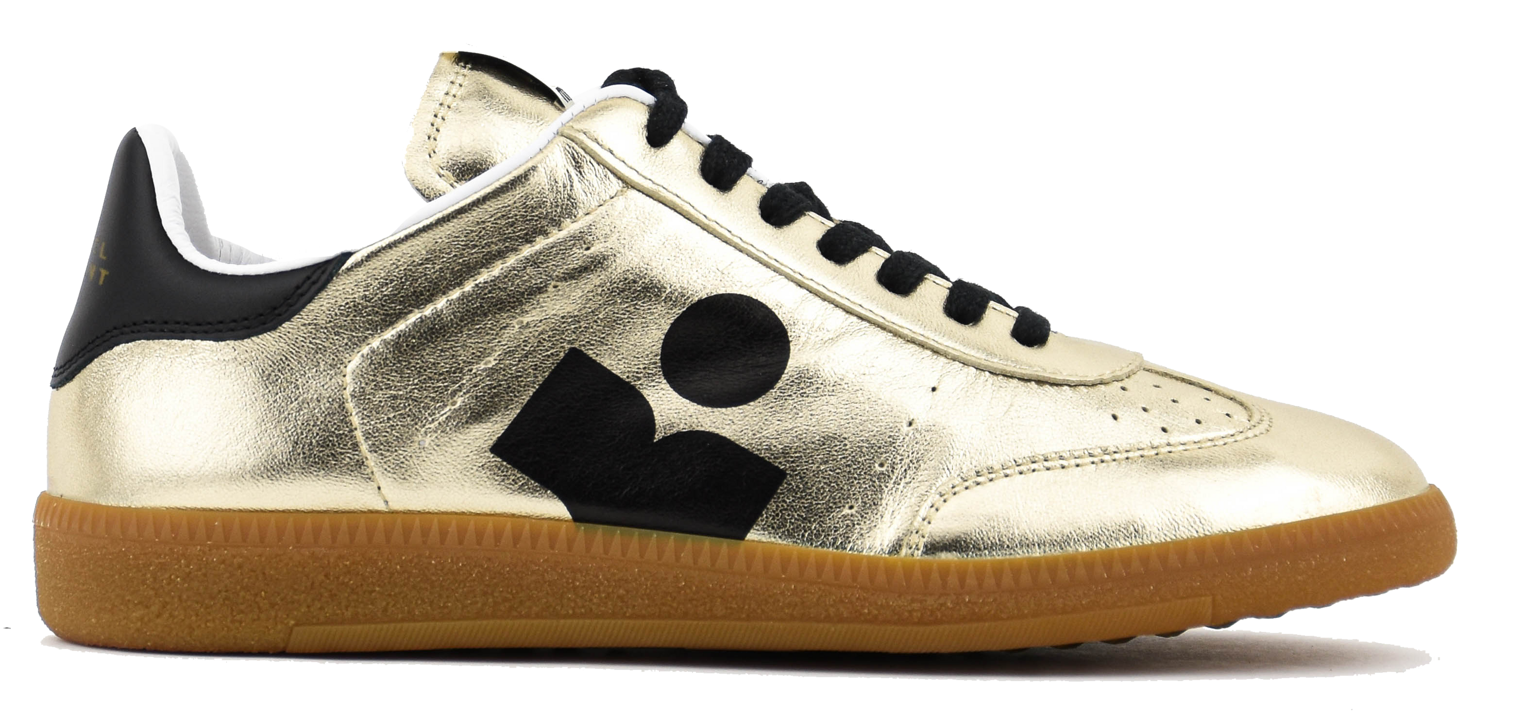 ISABEL MARANT KAYCEE SNEAKER GOLD BLACK