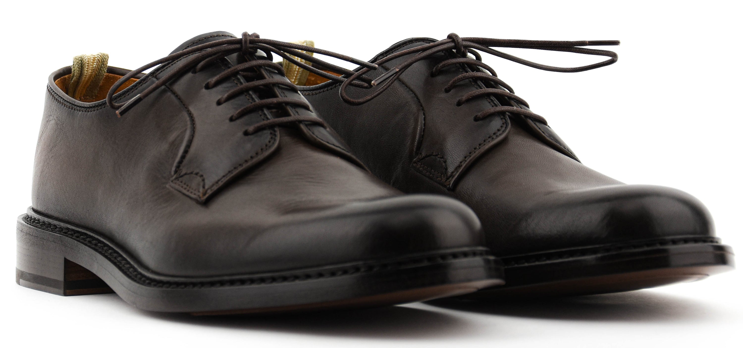 OFFICINE CREATIVE ASTON 001 LACE-UP BROWN