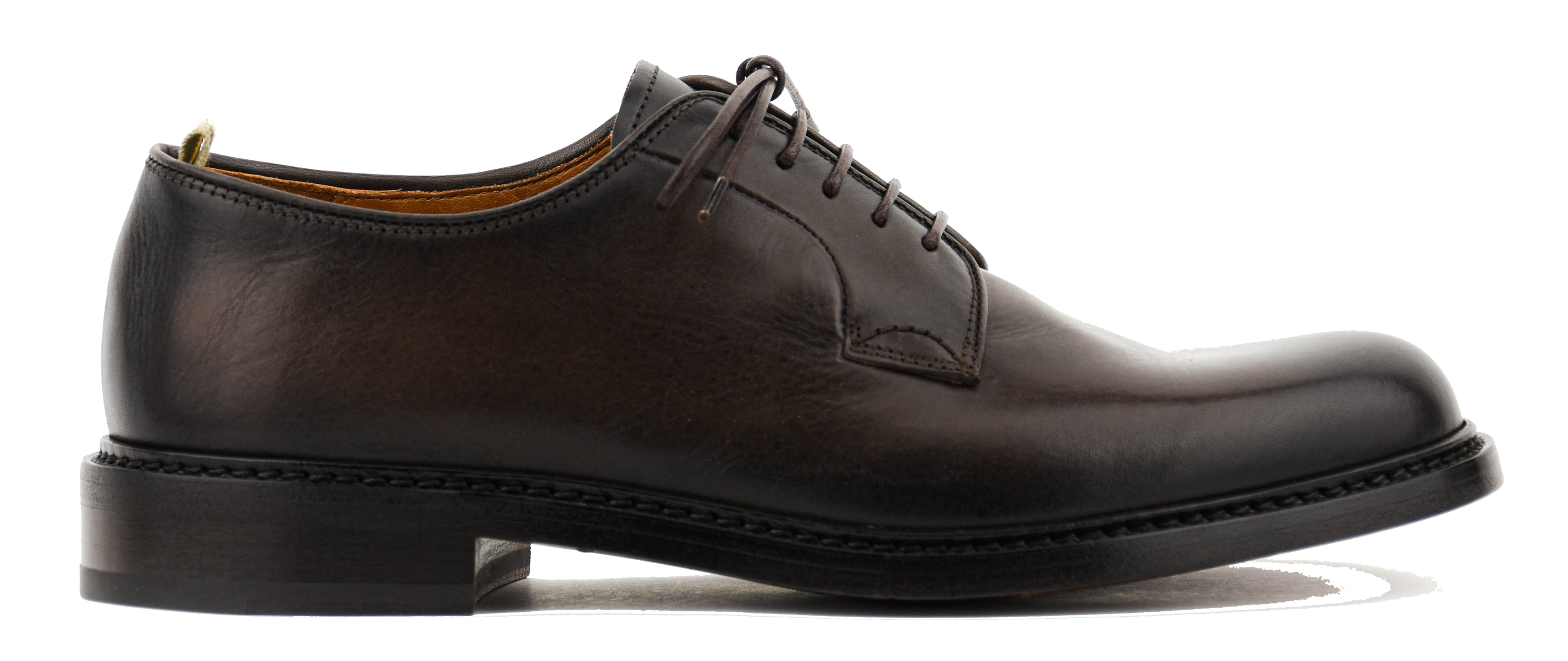 OFFICINE CREATIVE ASTON 001 LACE-UP BROWN