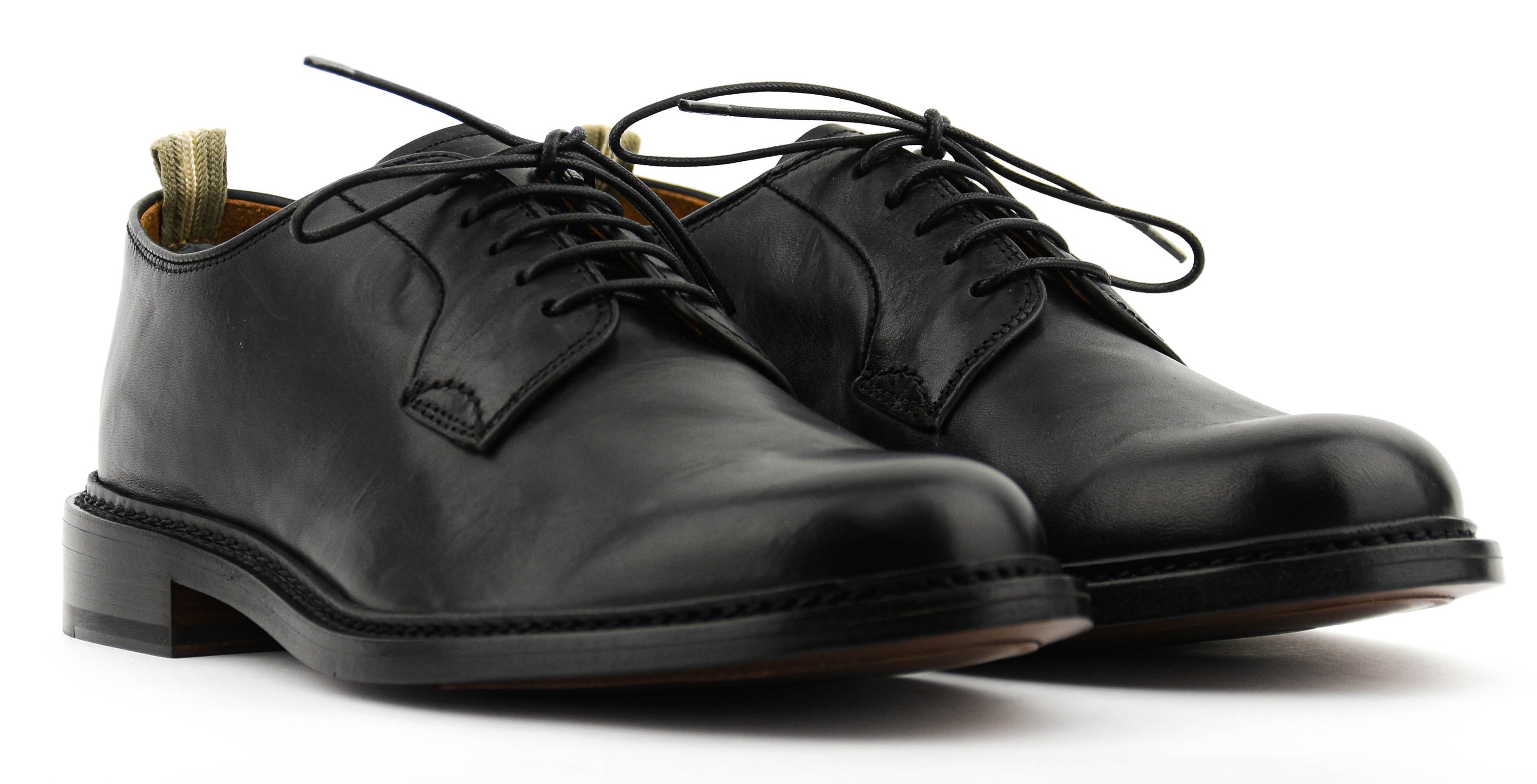 OFFICINE CREATIVE ASTON 001 LACE-UP BLACK