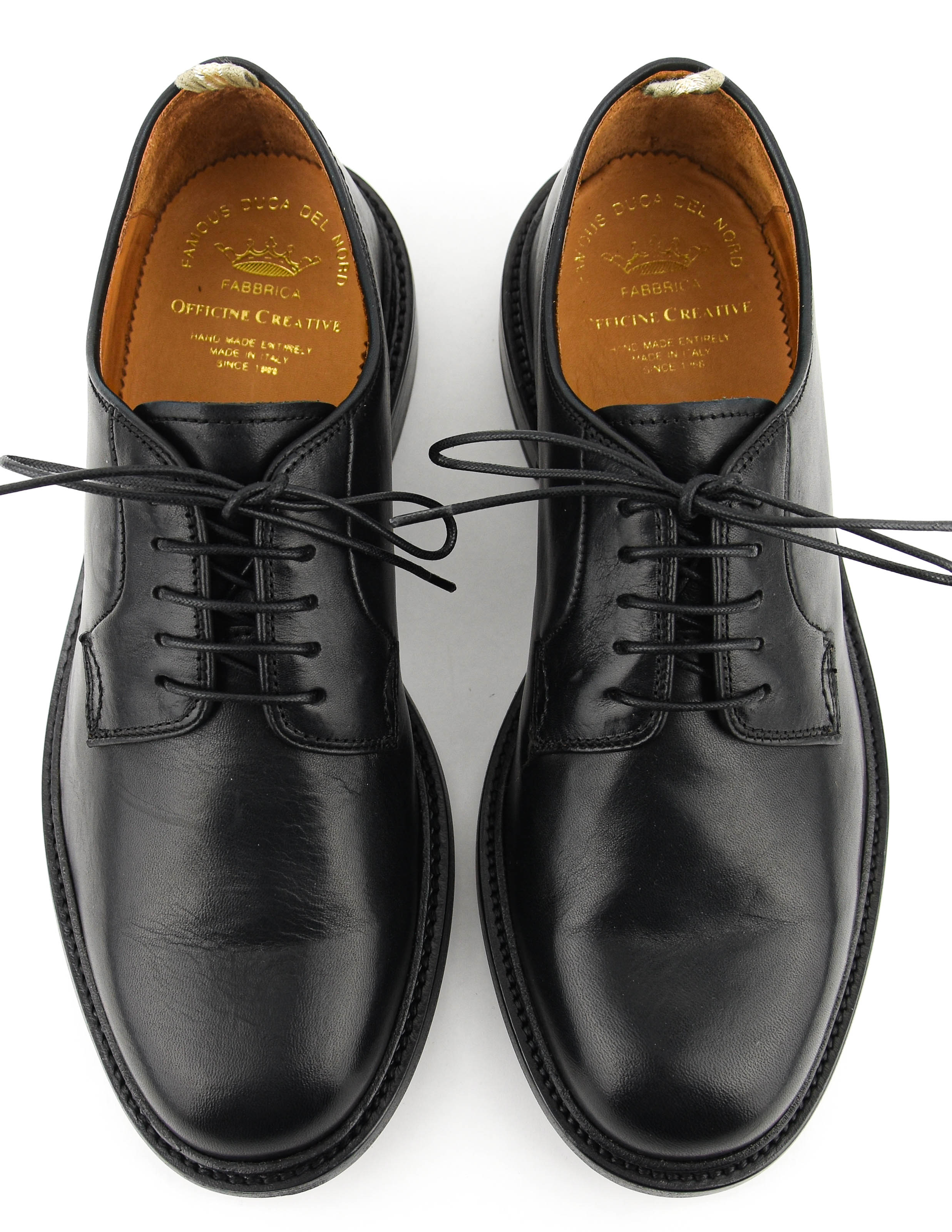 OFFICINE CREATIVE ASTON 001 LACE-UP BLACK