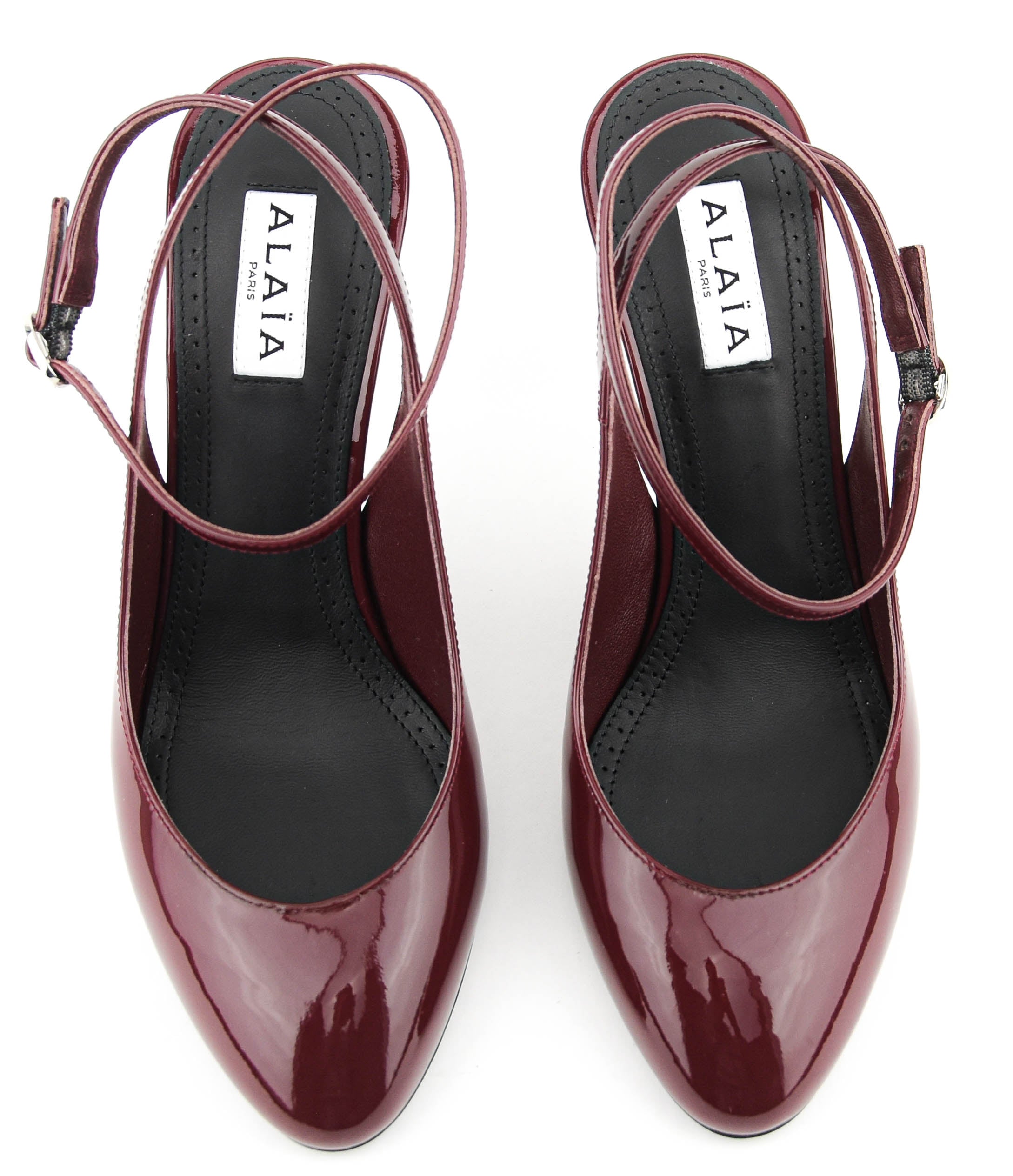 ALAIA SLINGBACK PUMP 90 ROUGE GRENAT