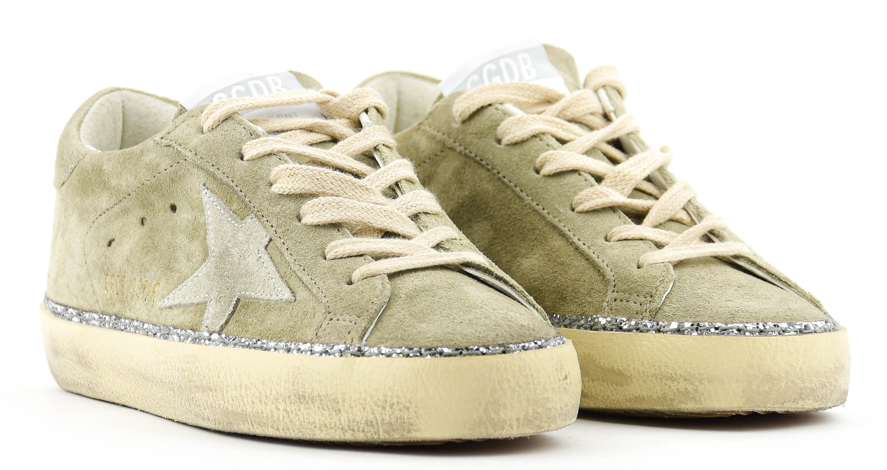 GOLDEN GOOSE SUPERSTAR ICE SILVER