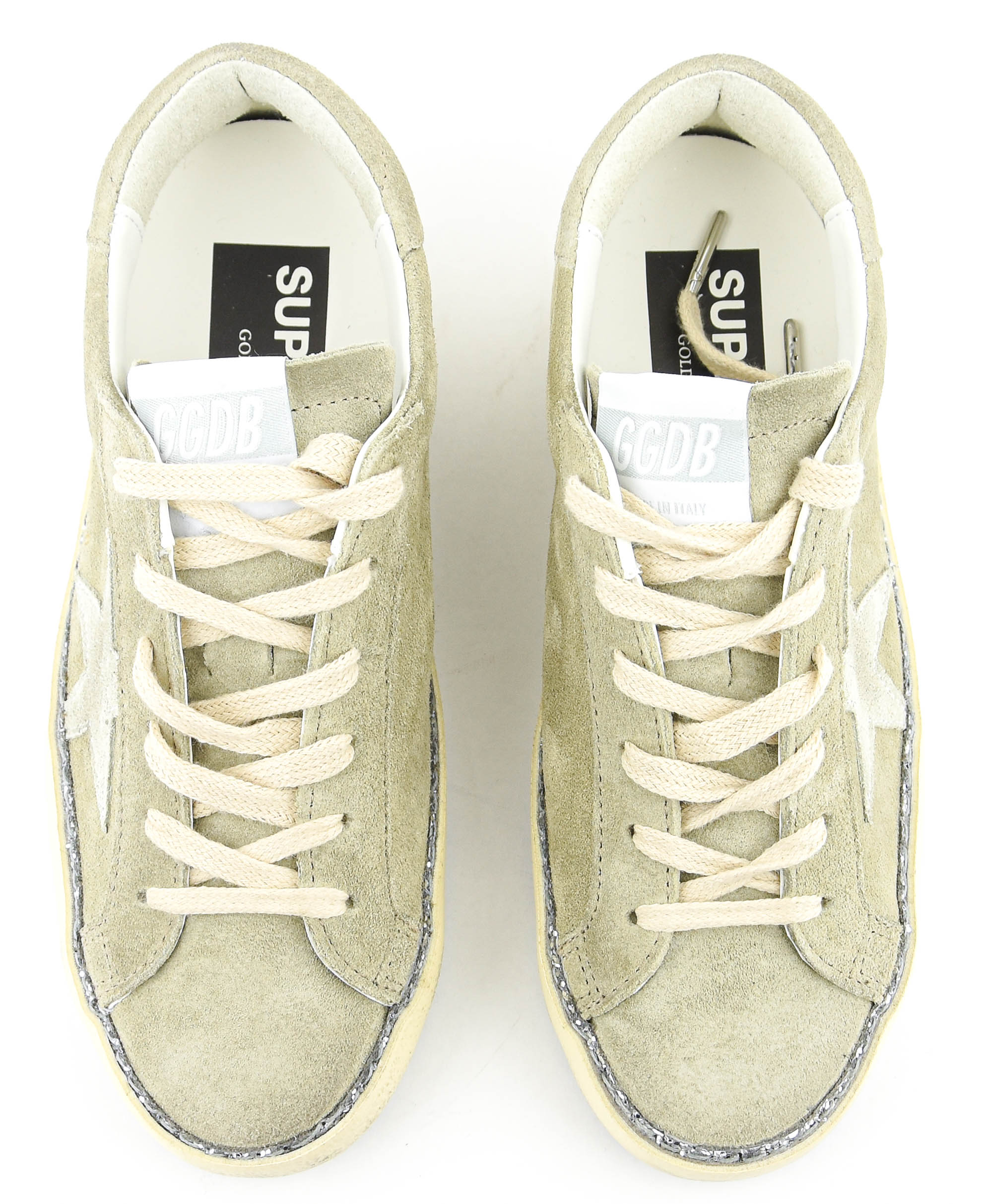 GOLDEN GOOSE SUPERSTAR ICE SILVER