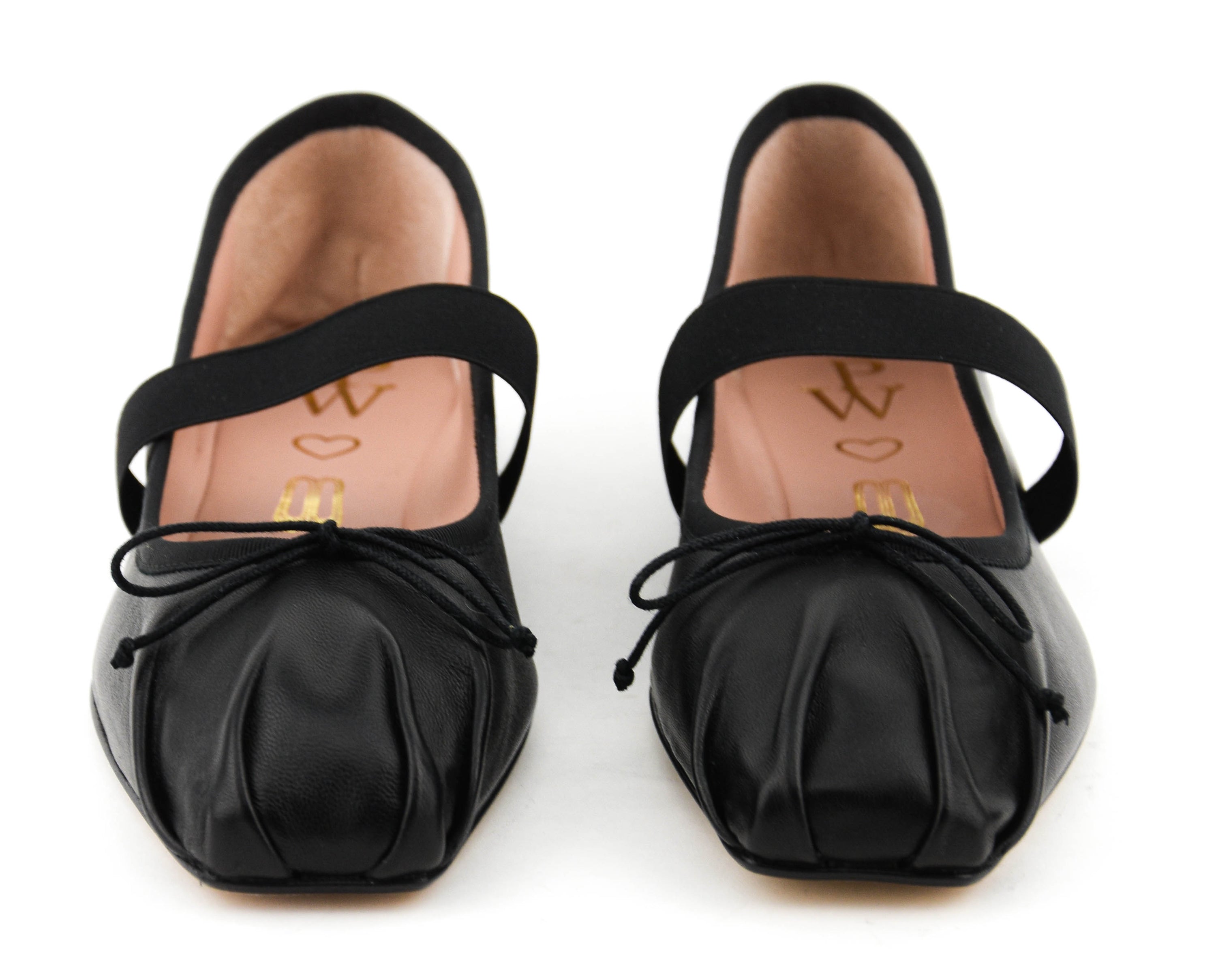 PRETTY BALLERINA CAMILE PLEATED BLACK