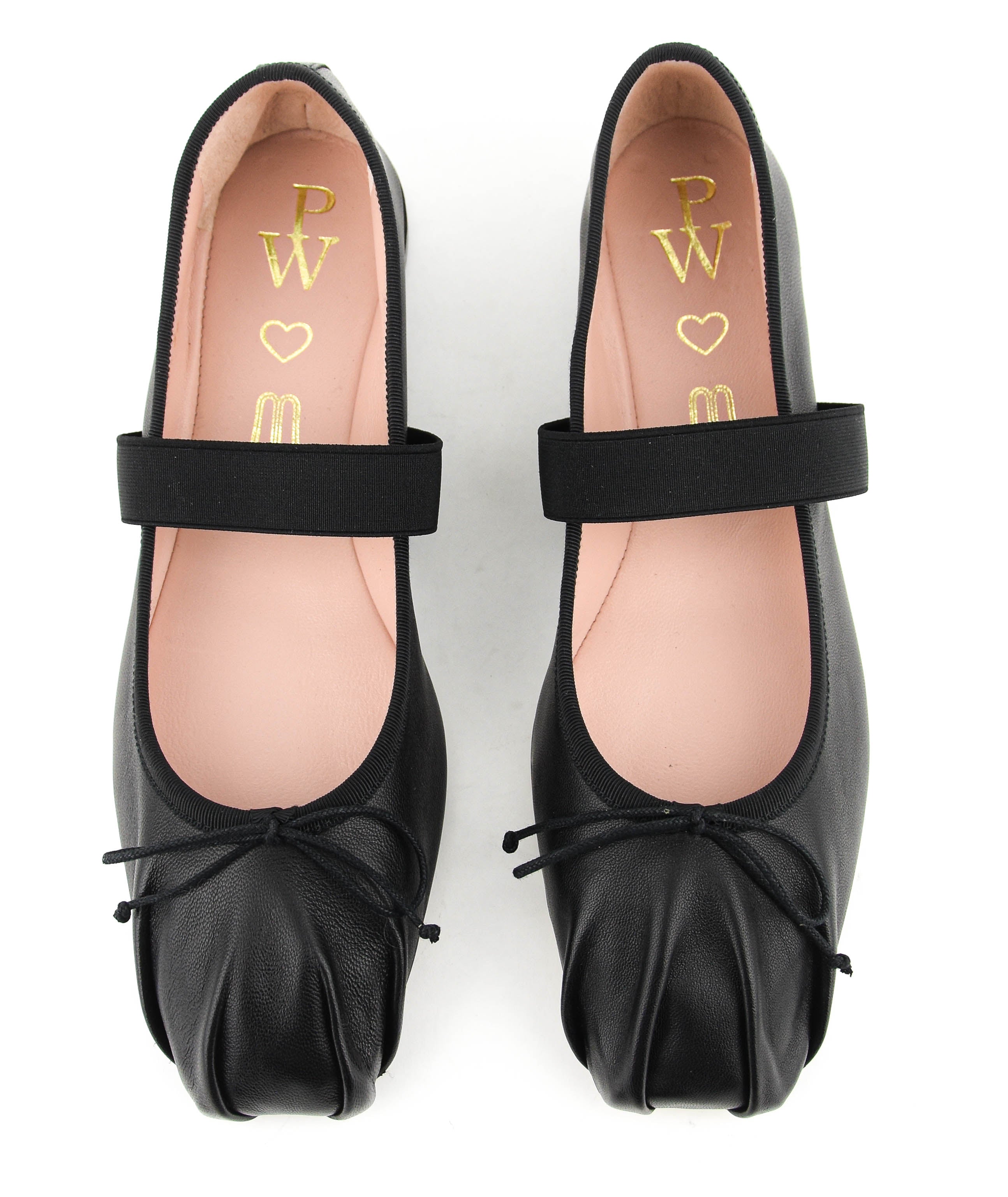 PRETTY BALLERINA CAMILE PLEATED BLACK