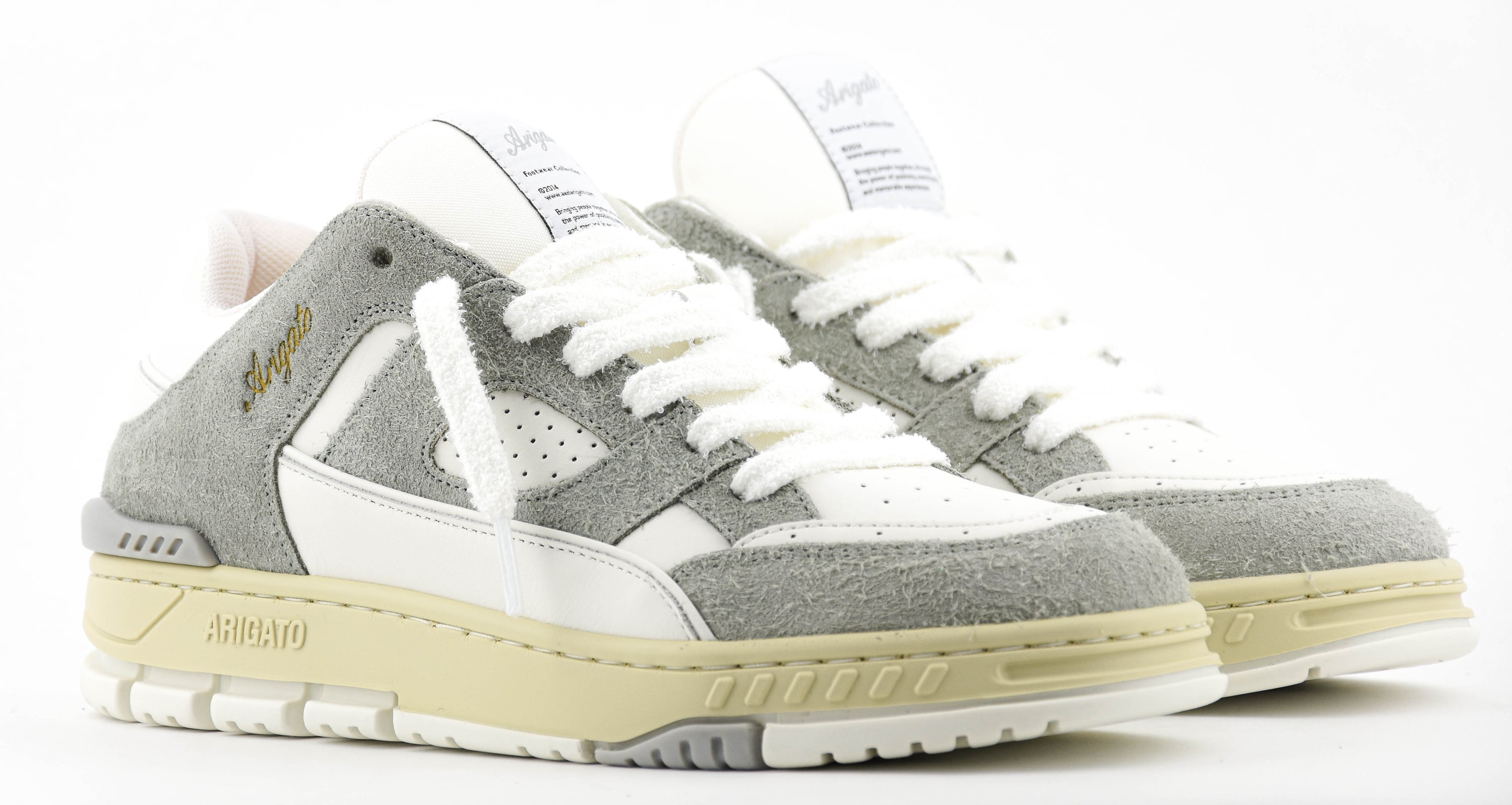 AXEL ARIGATO AREA LO FLUFFY SNEAKER GREY WHITE