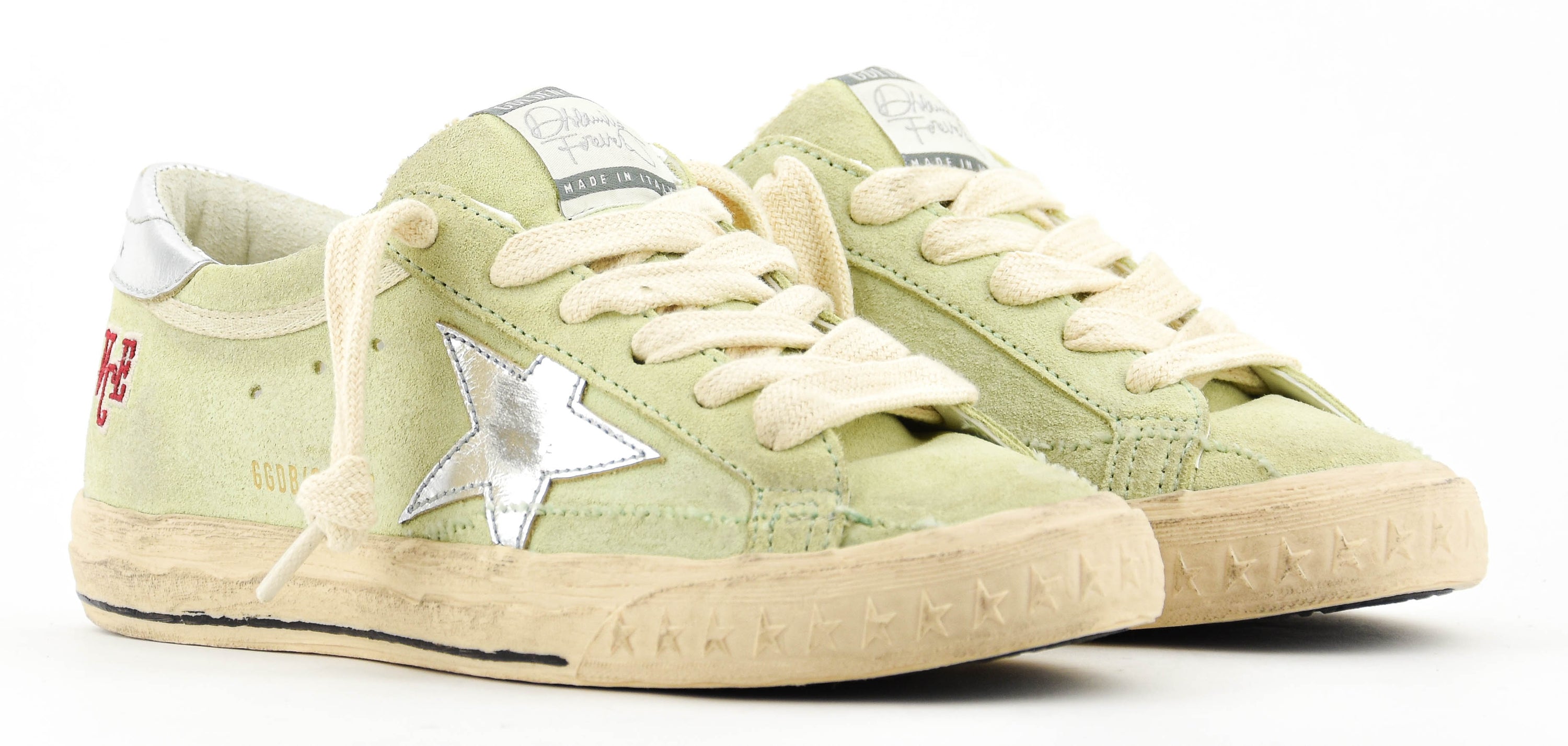 GOLDEN GOOSE SUPERSTAR GREEN VINTAGE