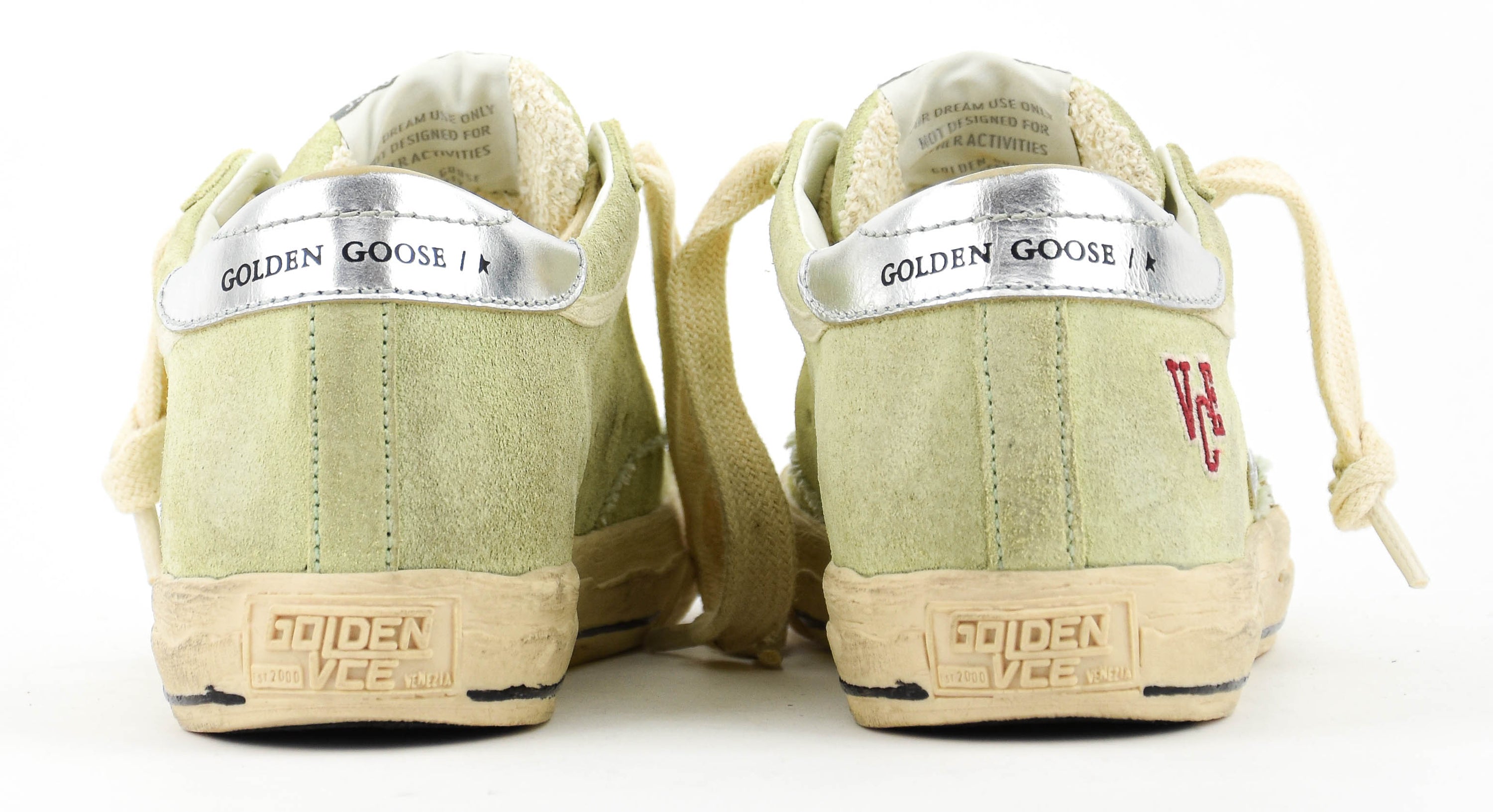 GOLDEN GOOSE SUPERSTAR GREEN VINTAGE