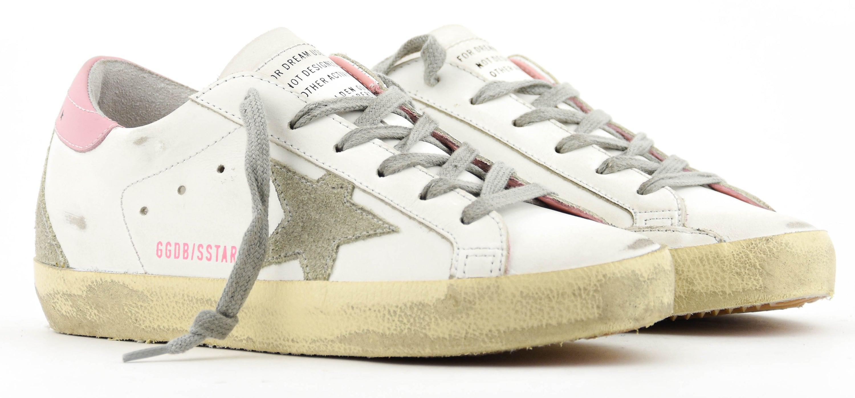 GOLDEN GOOSE SUPERSTAR WHITE PINK