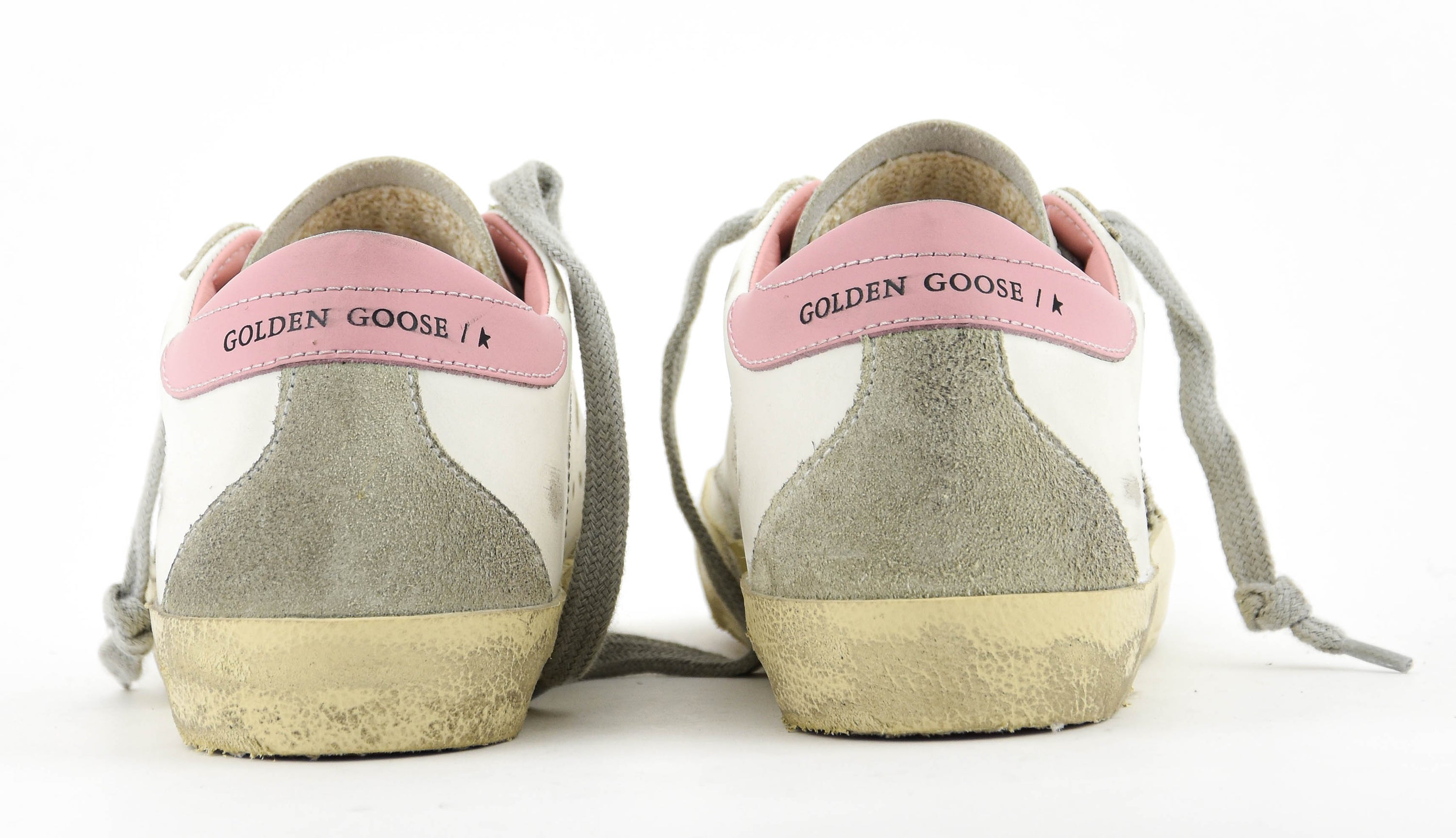 GOLDEN GOOSE SUPERSTAR WHITE PINK