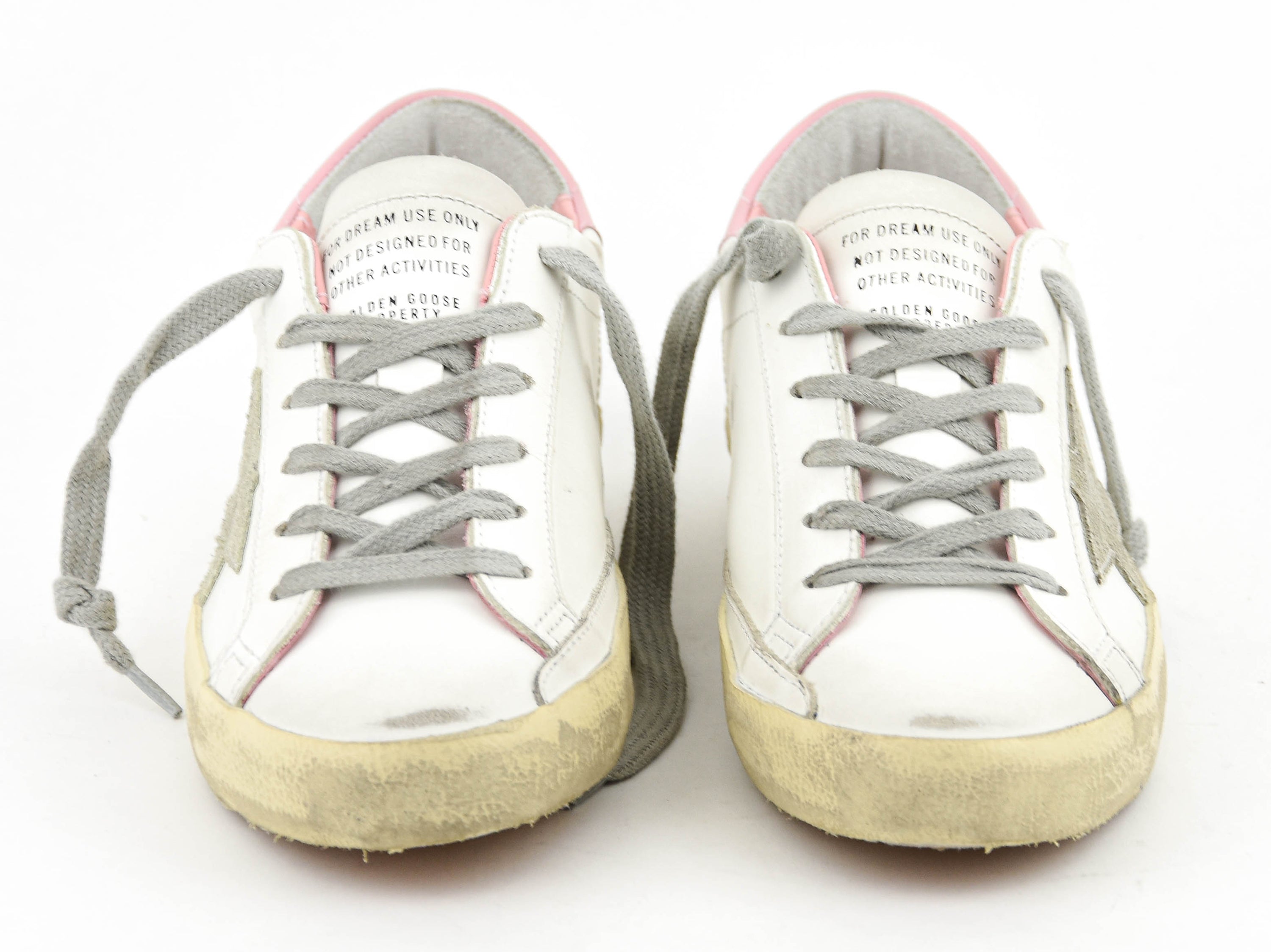 GOLDEN GOOSE SUPERSTAR WHITE PINK