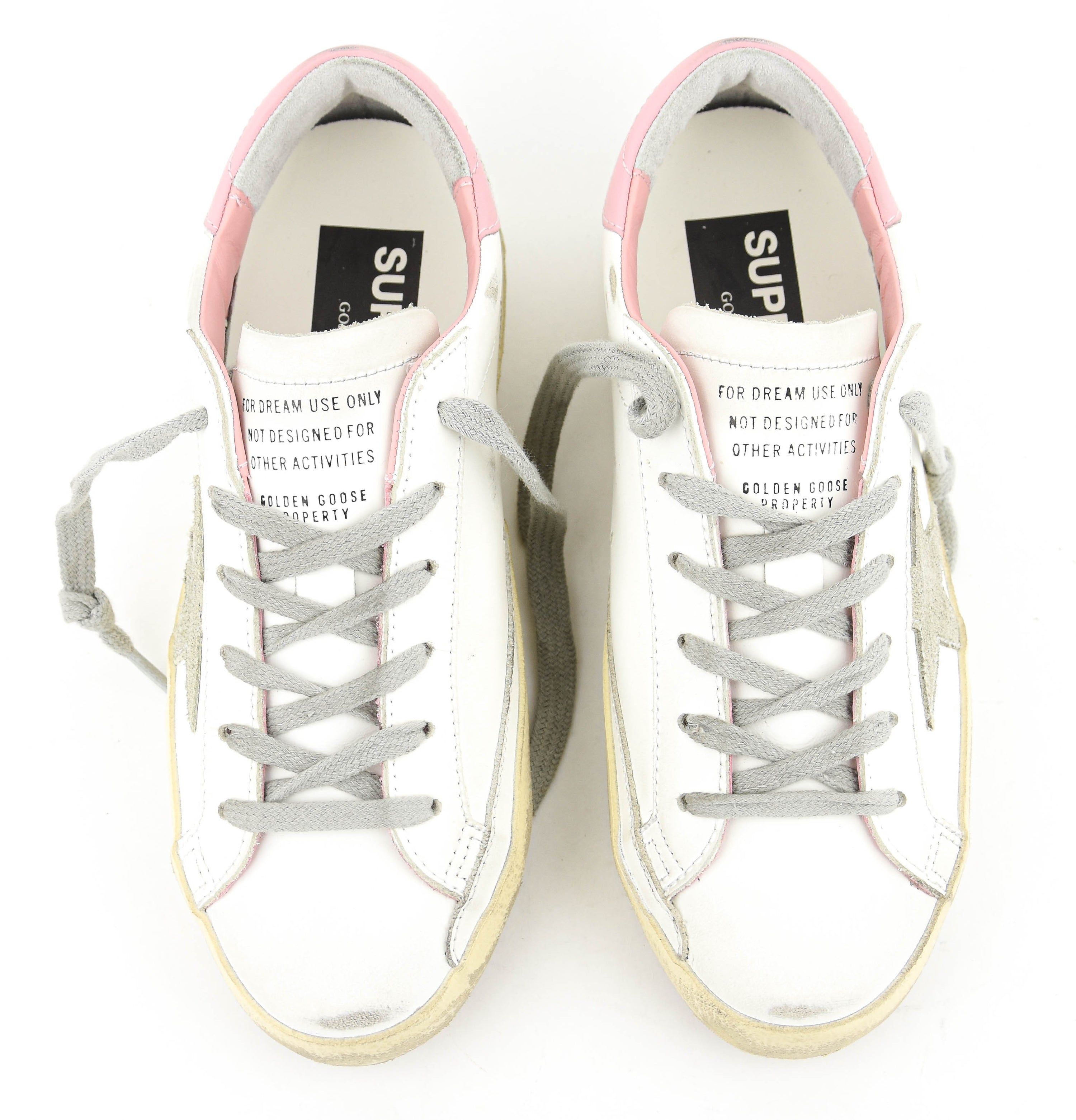 GOLDEN GOOSE SUPERSTAR WHITE PINK