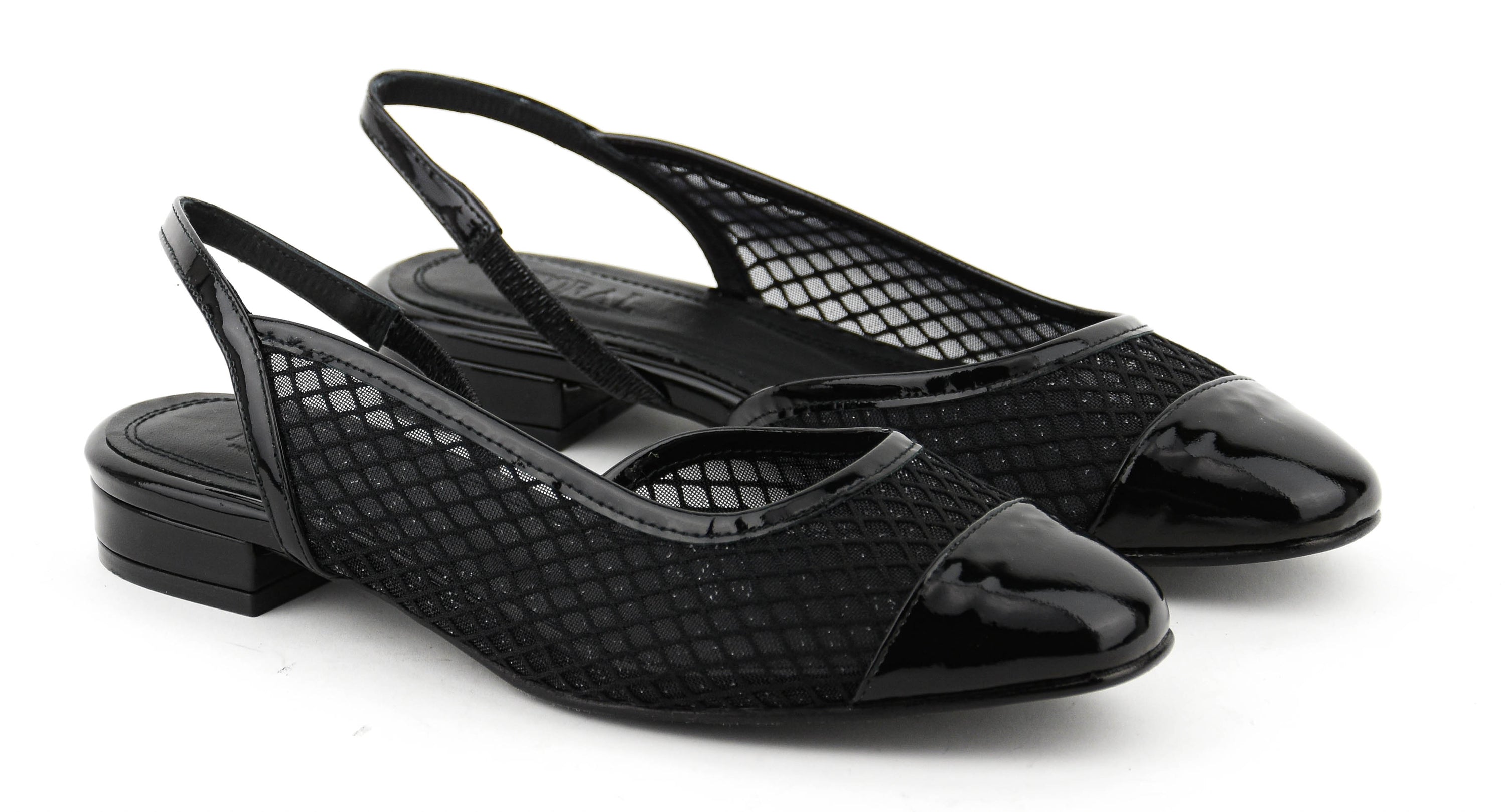 TORAL MANHATTAN BALLERINA MESH BLACK