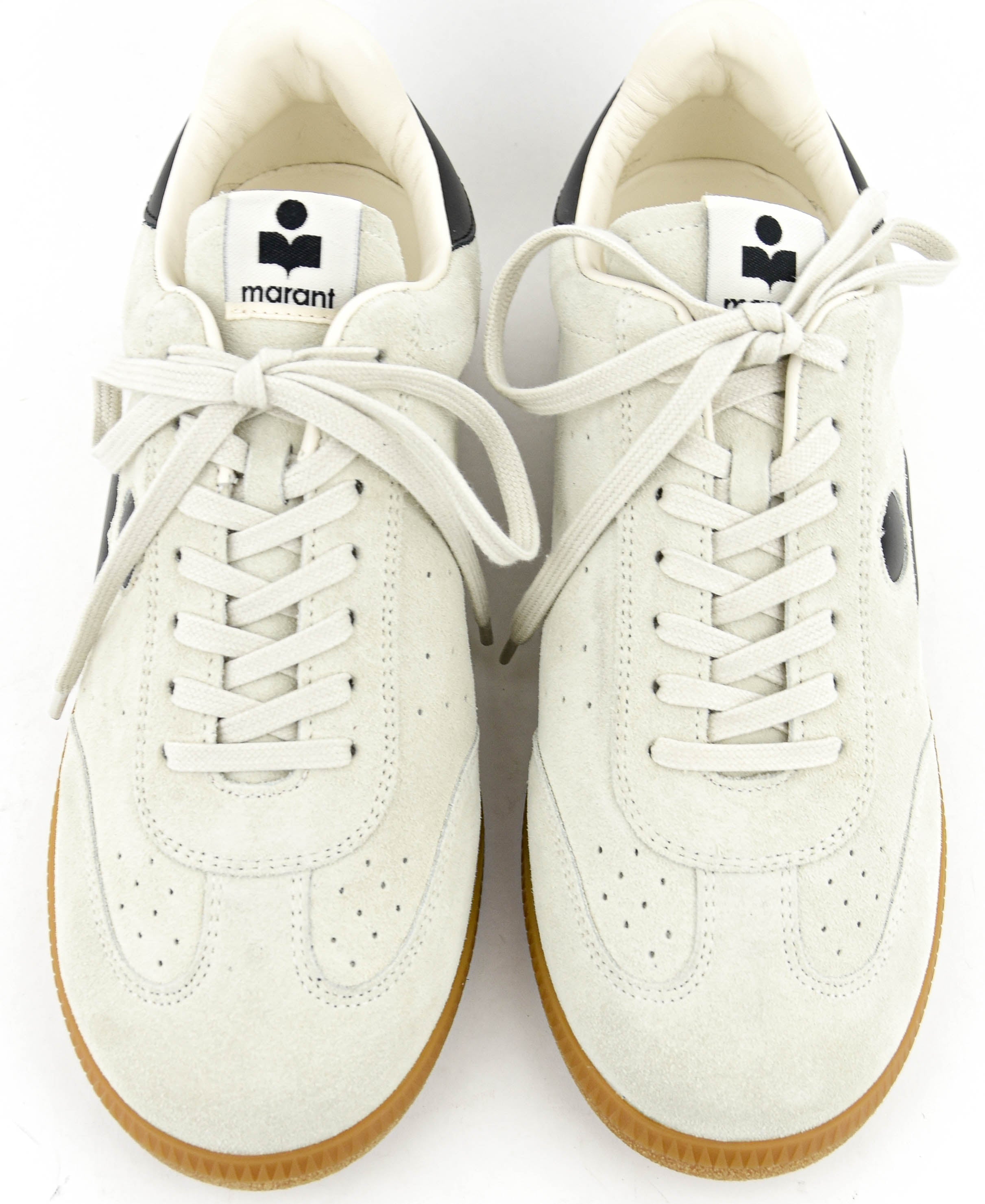 ISABEL MARANT BRYCY SNEAKER CHALK