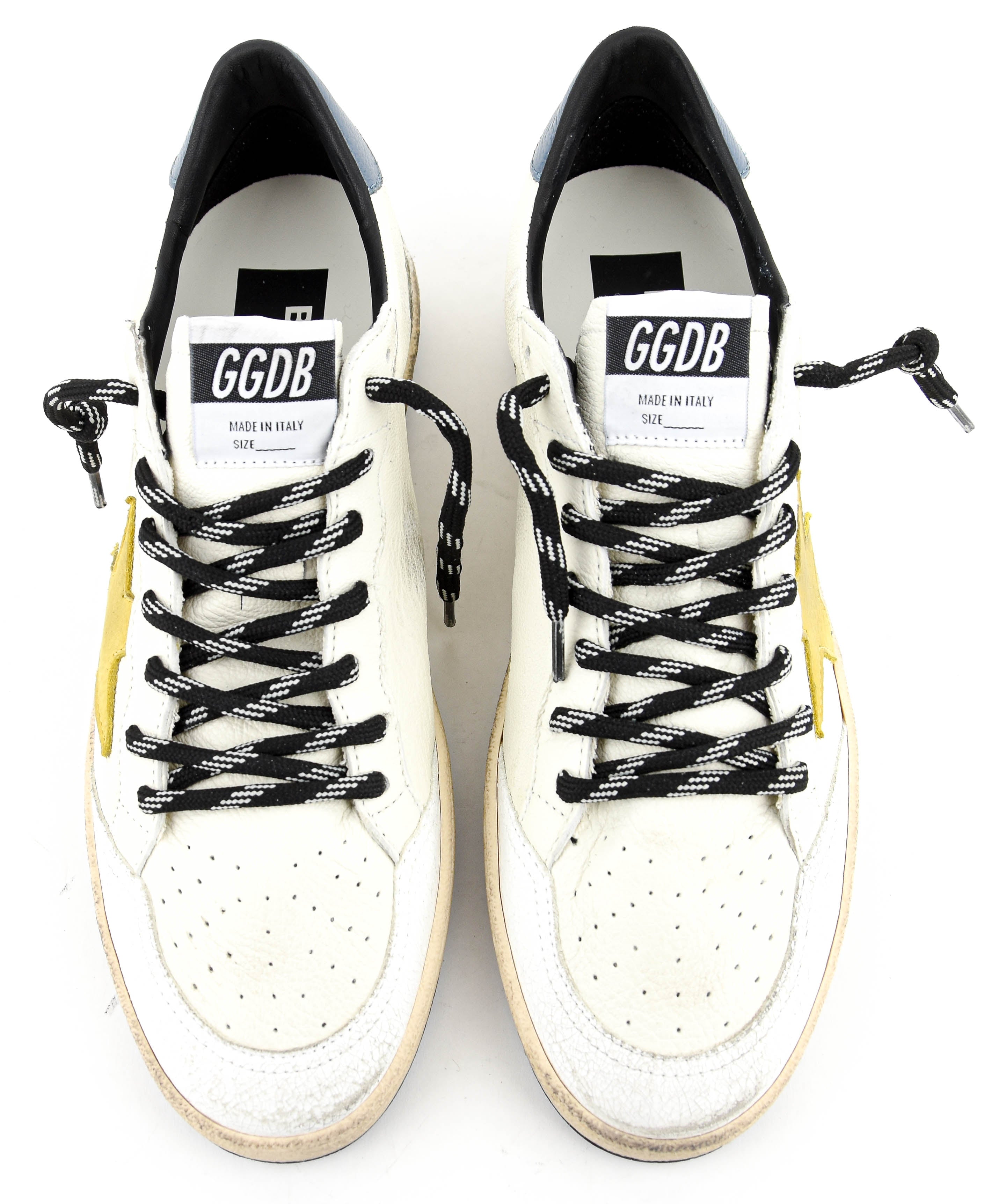 GOLDEN GOOSE BALLSTAR WHITE HONEY