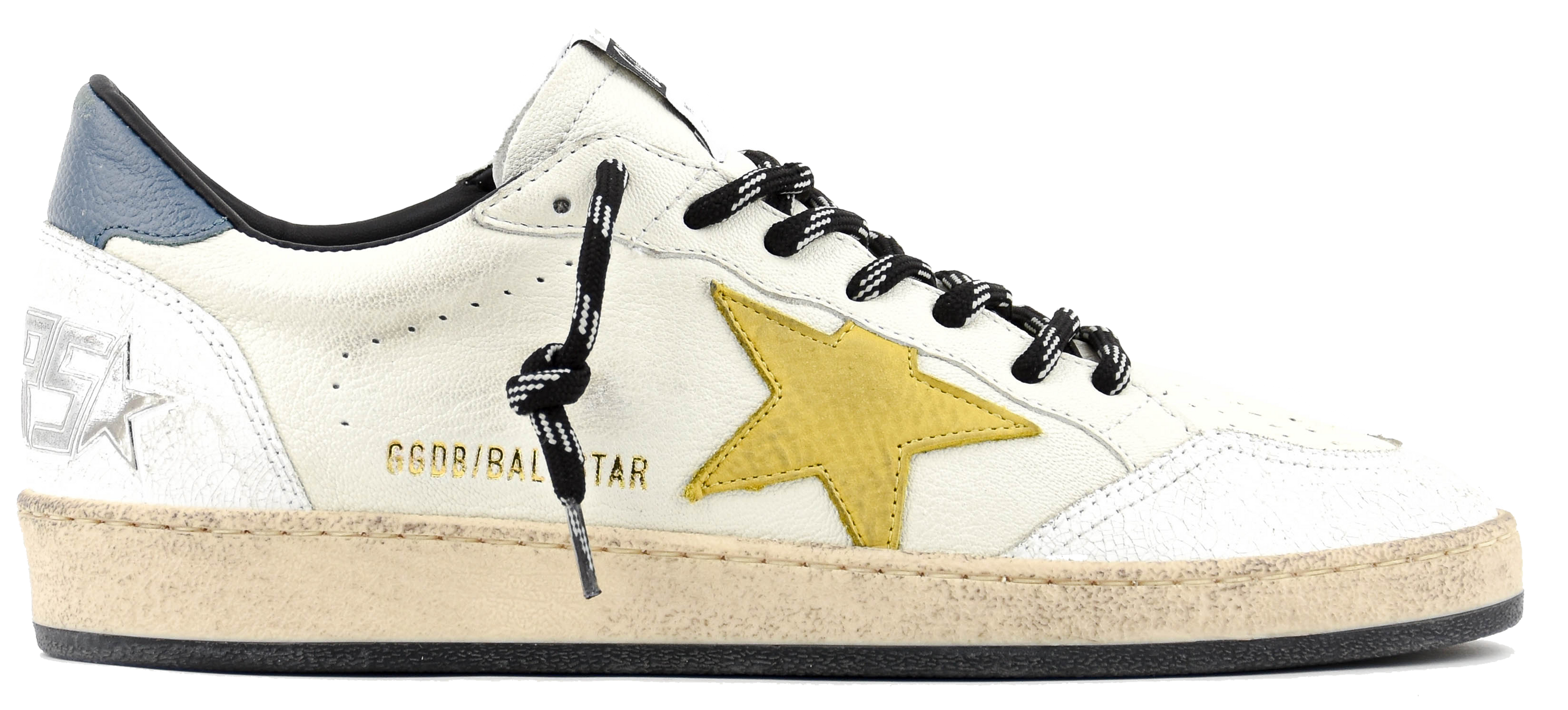 GOLDEN GOOSE BALLSTAR WHITE HONEY