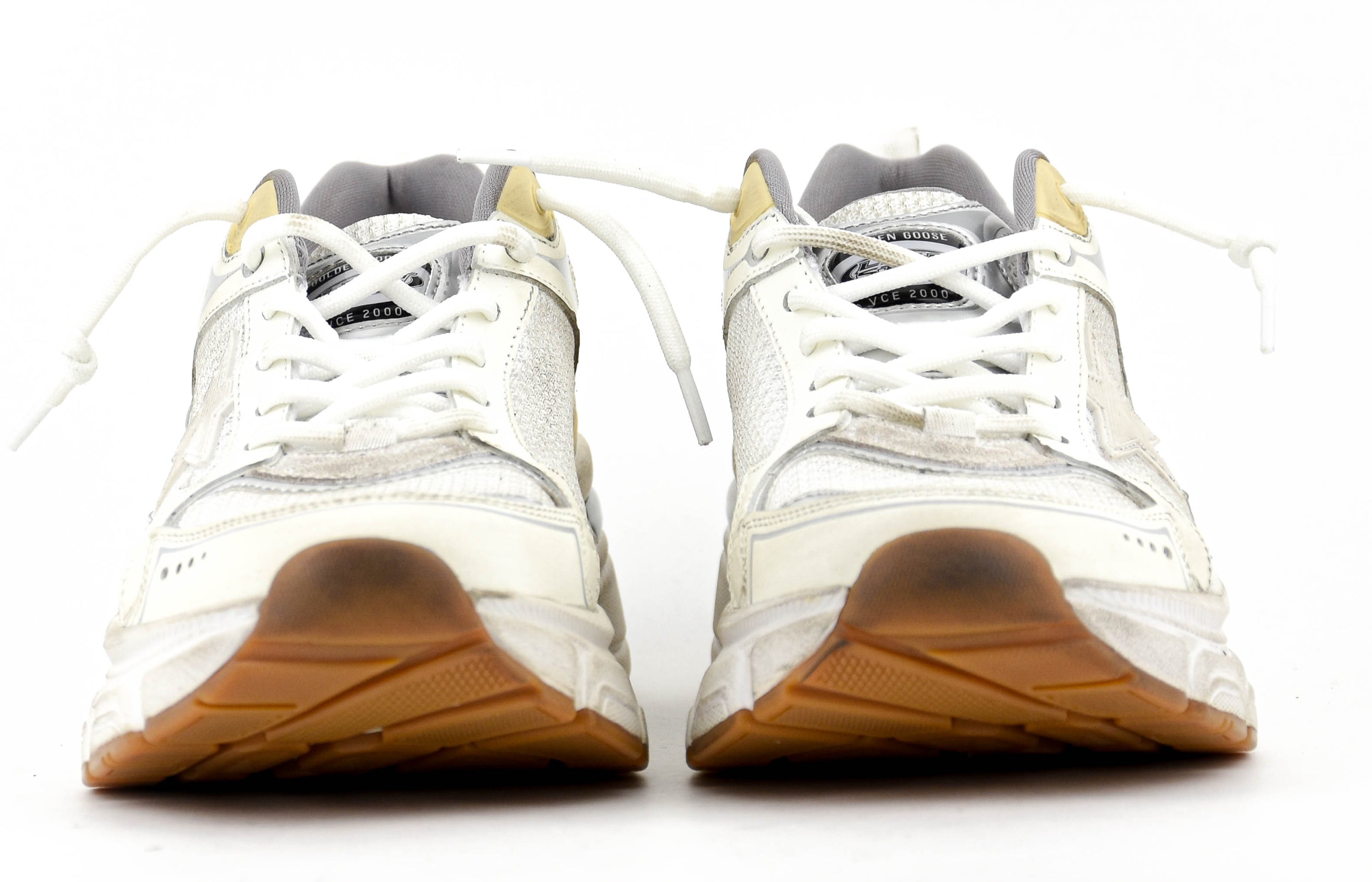 GOLDEN GOOSE LIGHTSTAR WHITE/GOLD