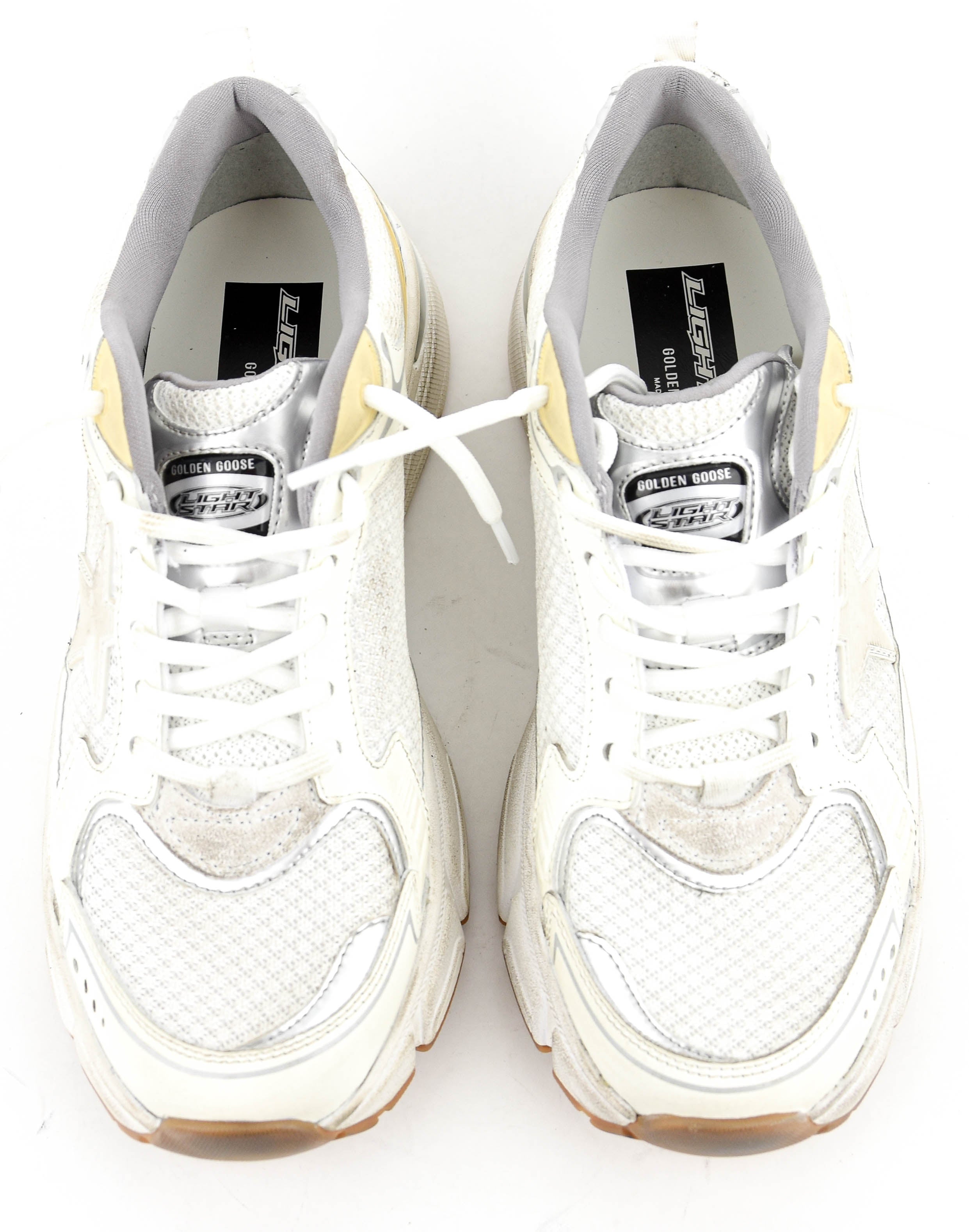 GOLDEN GOOSE LIGHTSTAR WHITE/GOLD