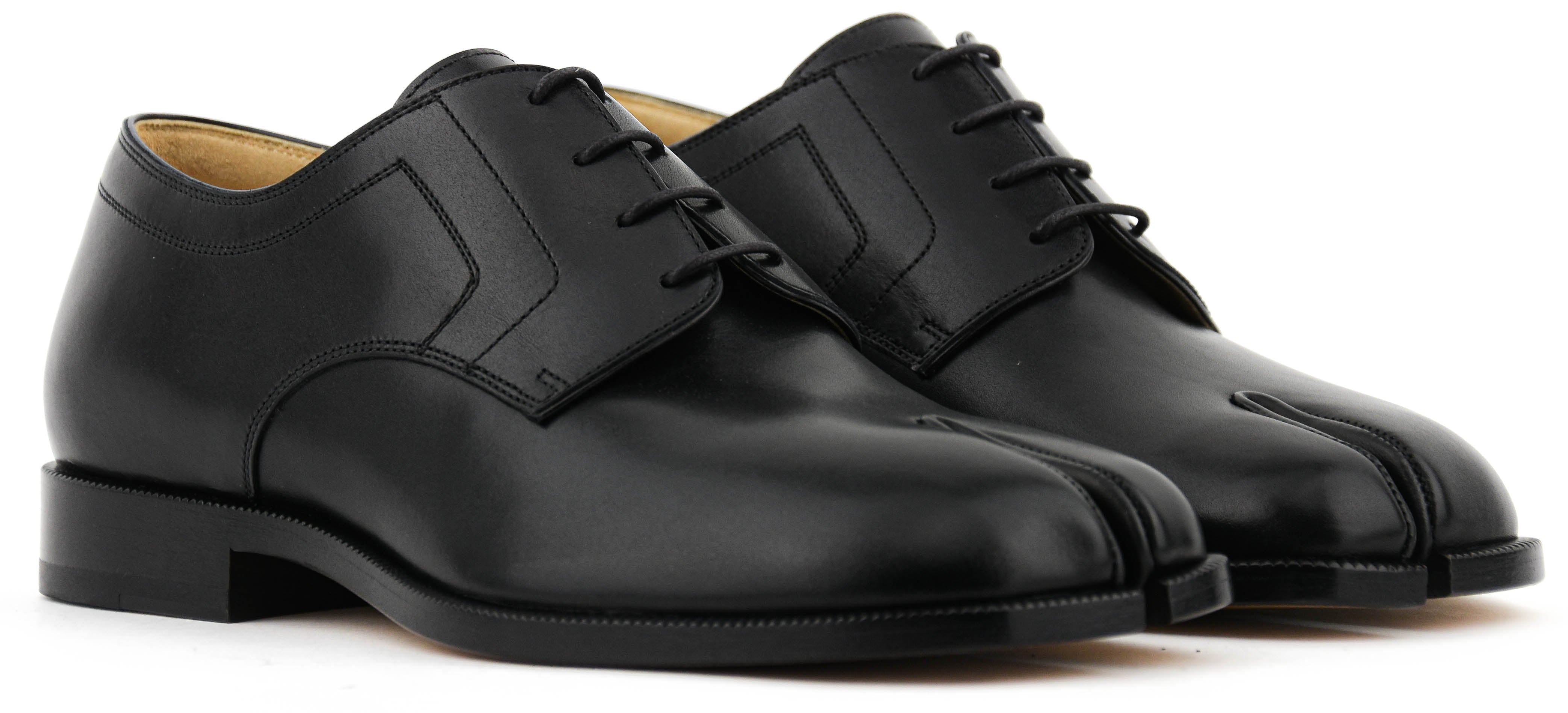 Maison Margiela ｜タビ　tabi 38 MAISON MARGIELA TABI DERBIES BLACK – Paul warmer
