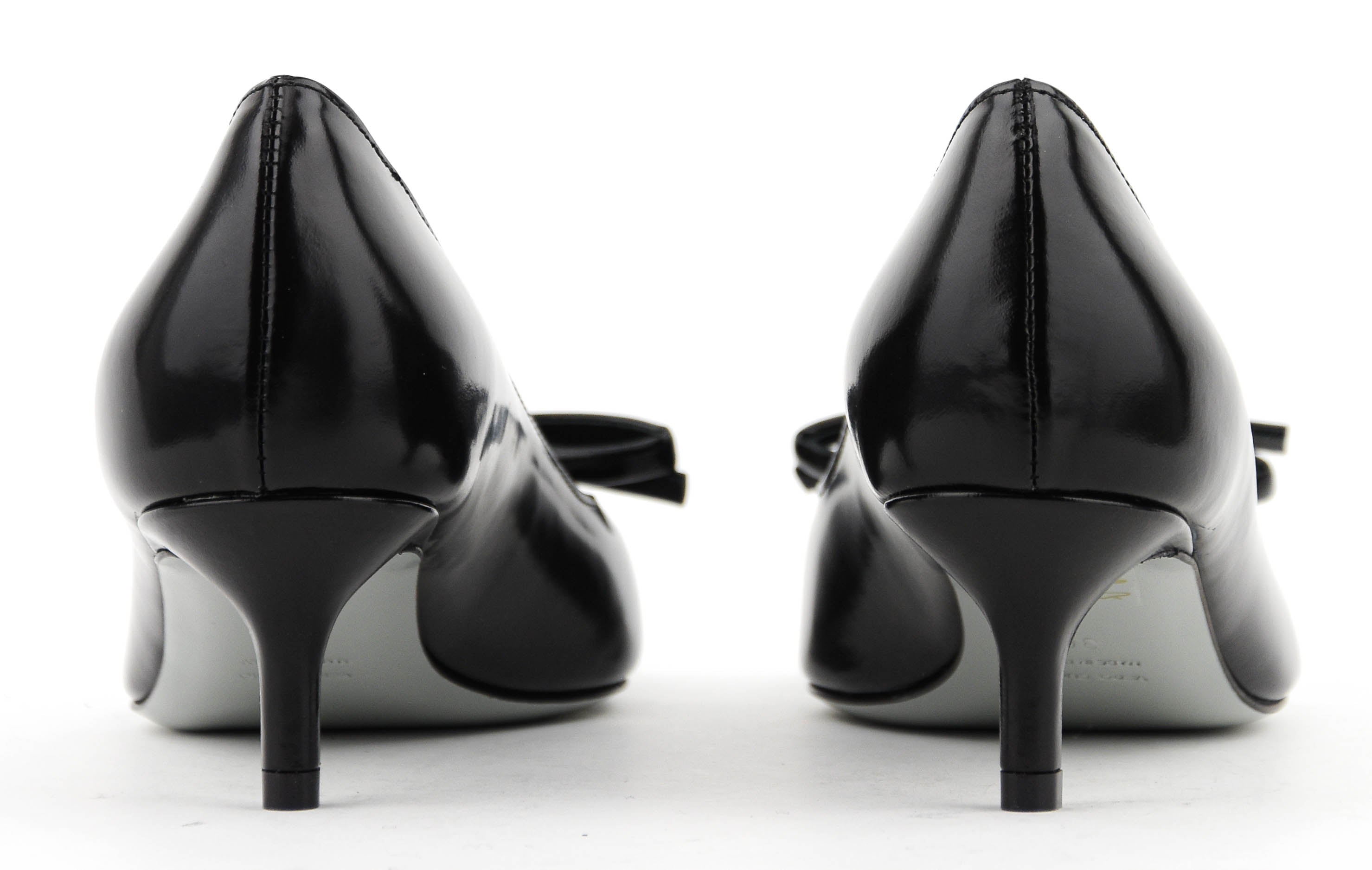 ROBERTO FESTA DAVID PUMP BOW BLACK