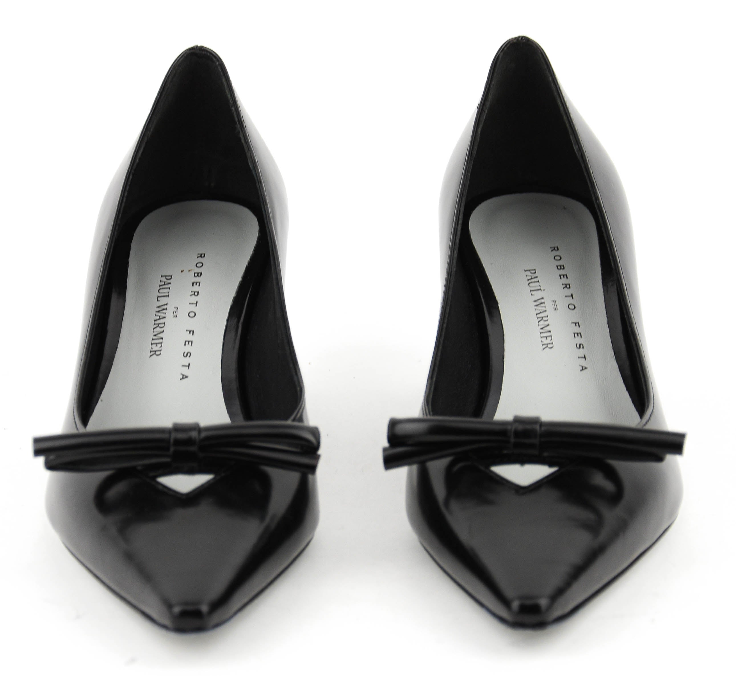 ROBERTO FESTA DAVID PUMP BOW BLACK